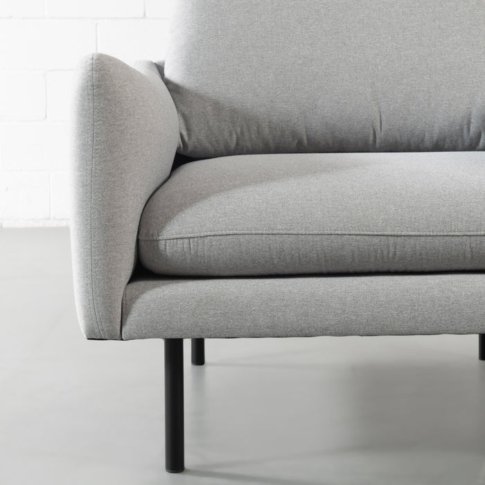 MAPLETON - Grey Fabric Chair