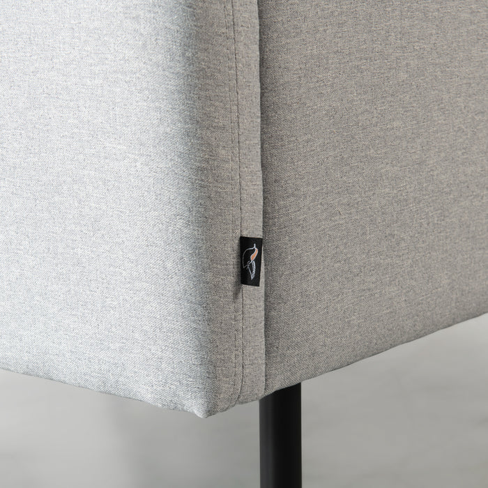 MAPLETON - Grey Fabric Chair