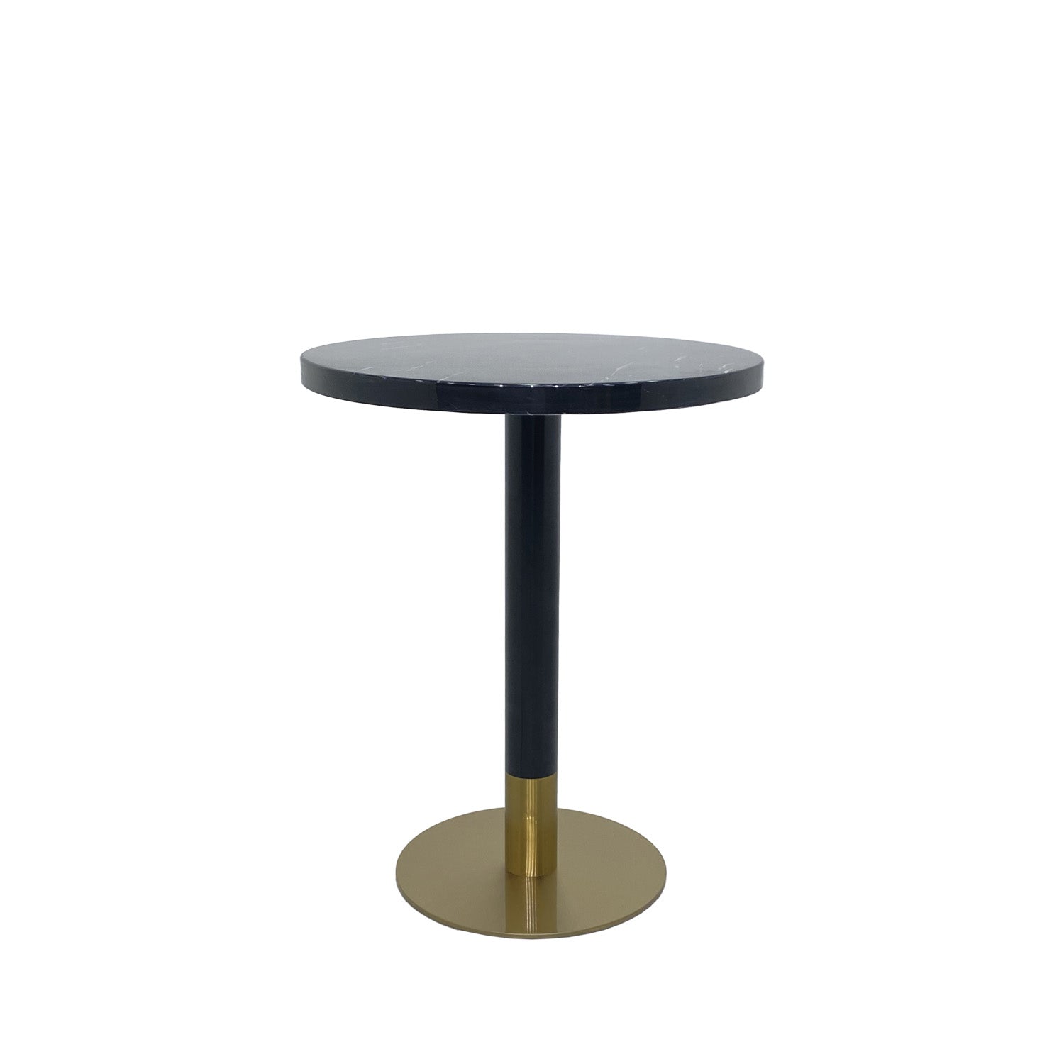 Orbit Continental Tea Height Round Table - Marble