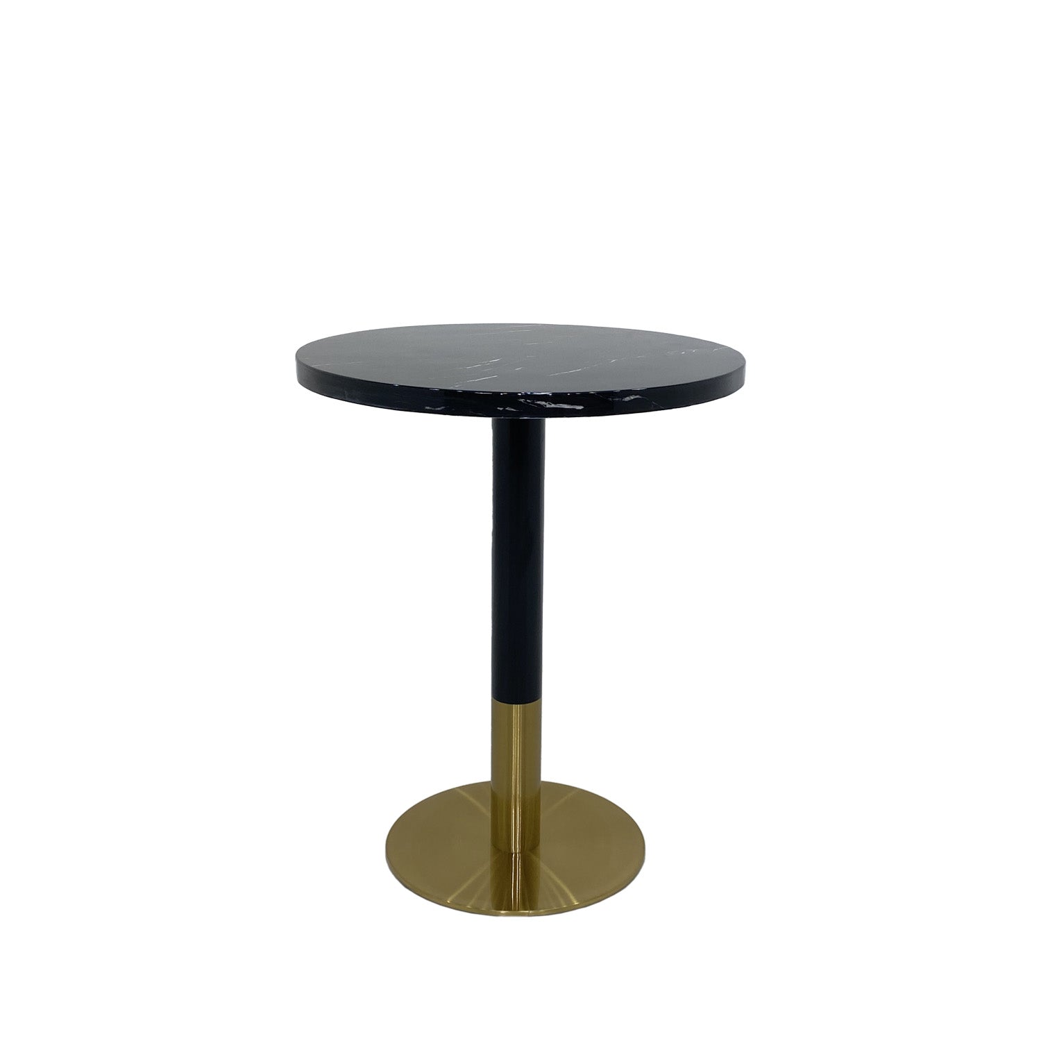 Orbit Continental Tea Height Round Table - Marble