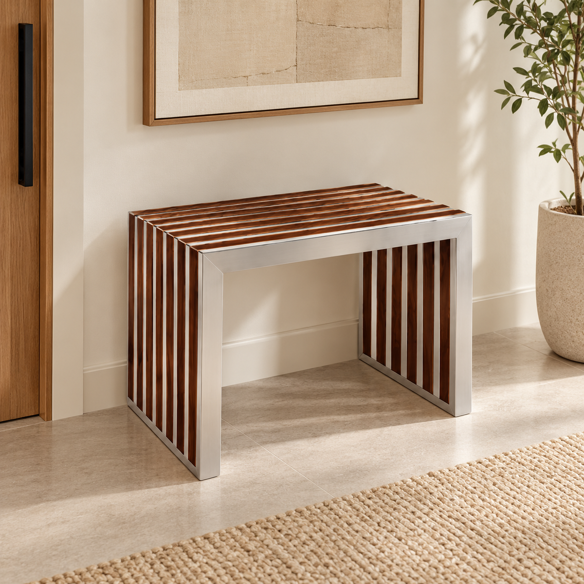 Nove Walnut Bench