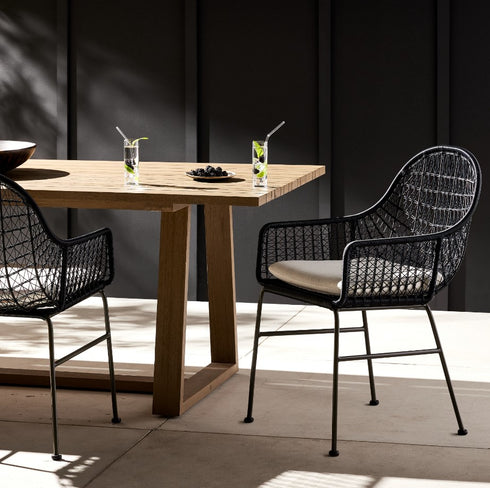 Bandera Outdoor Woven Dining Chair