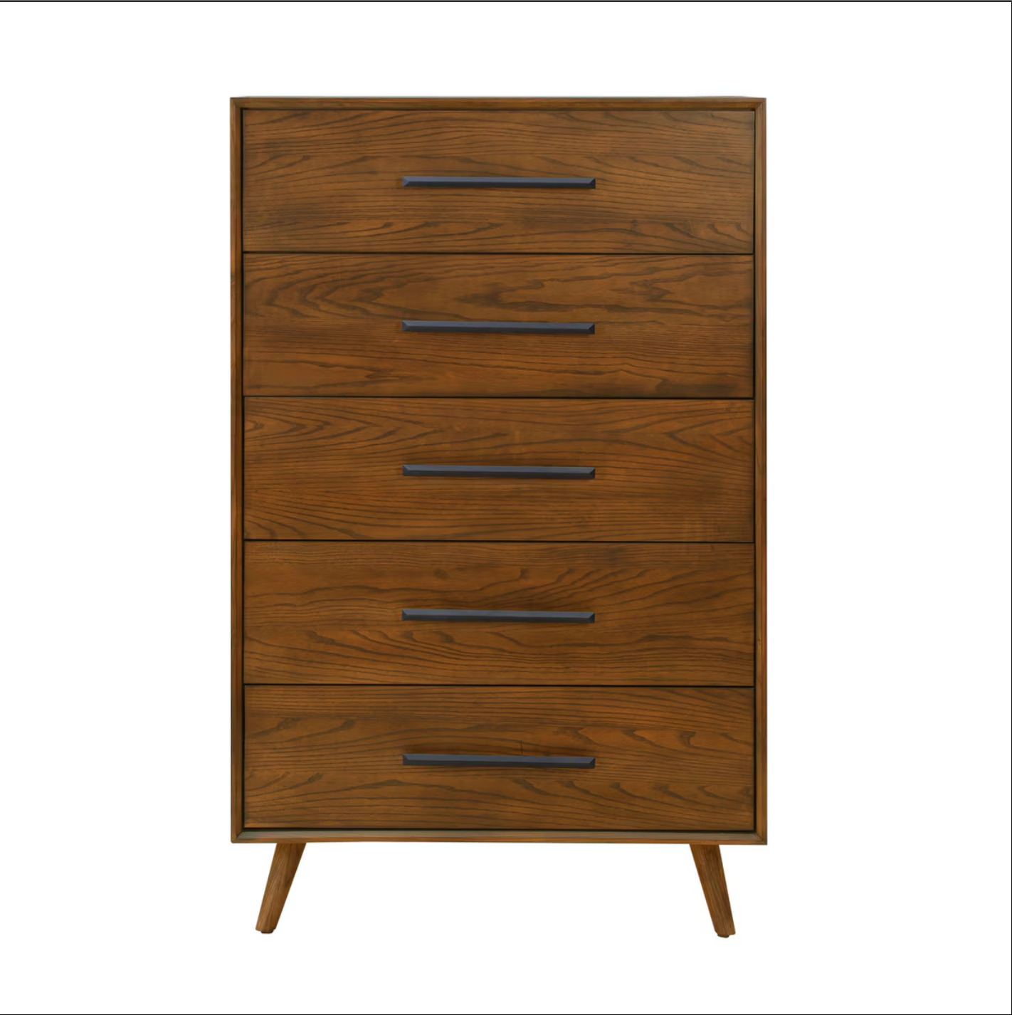 Emery Pecan 5 Drawer Chest