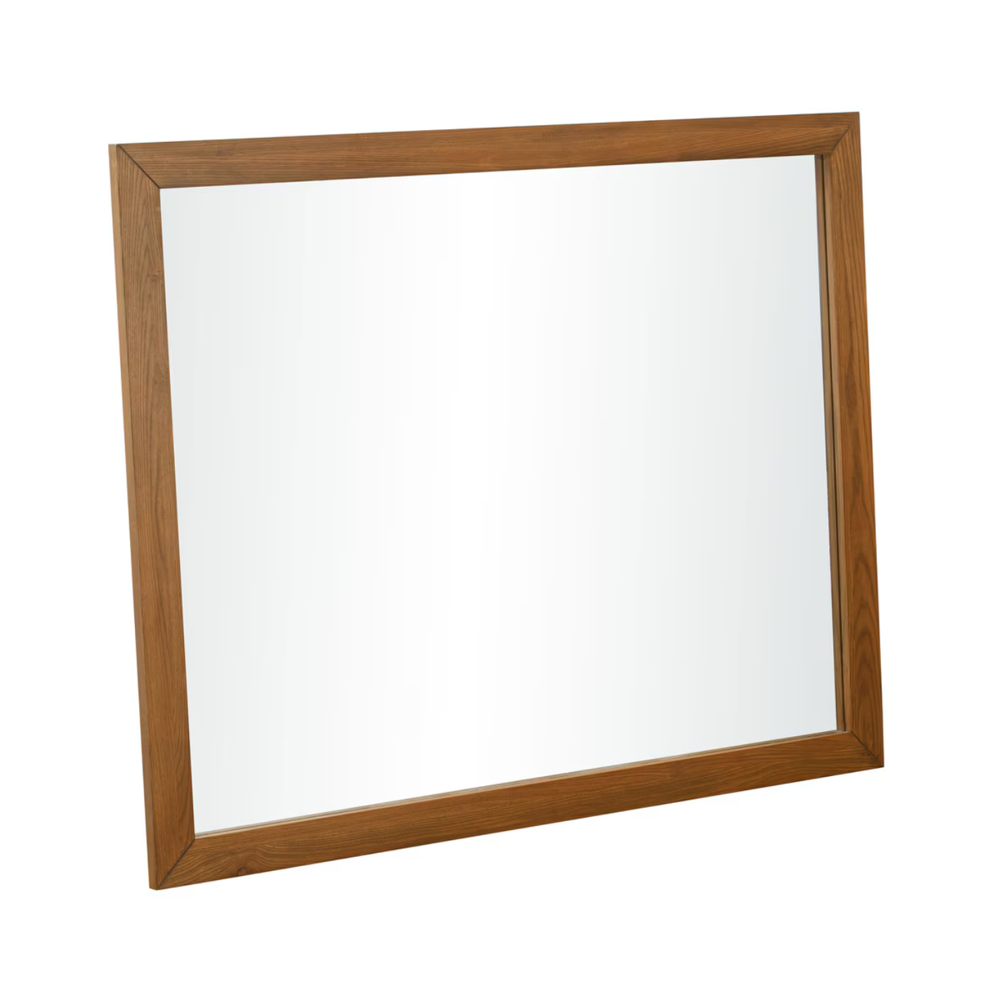 Miroir en émeri de noix de pécan 