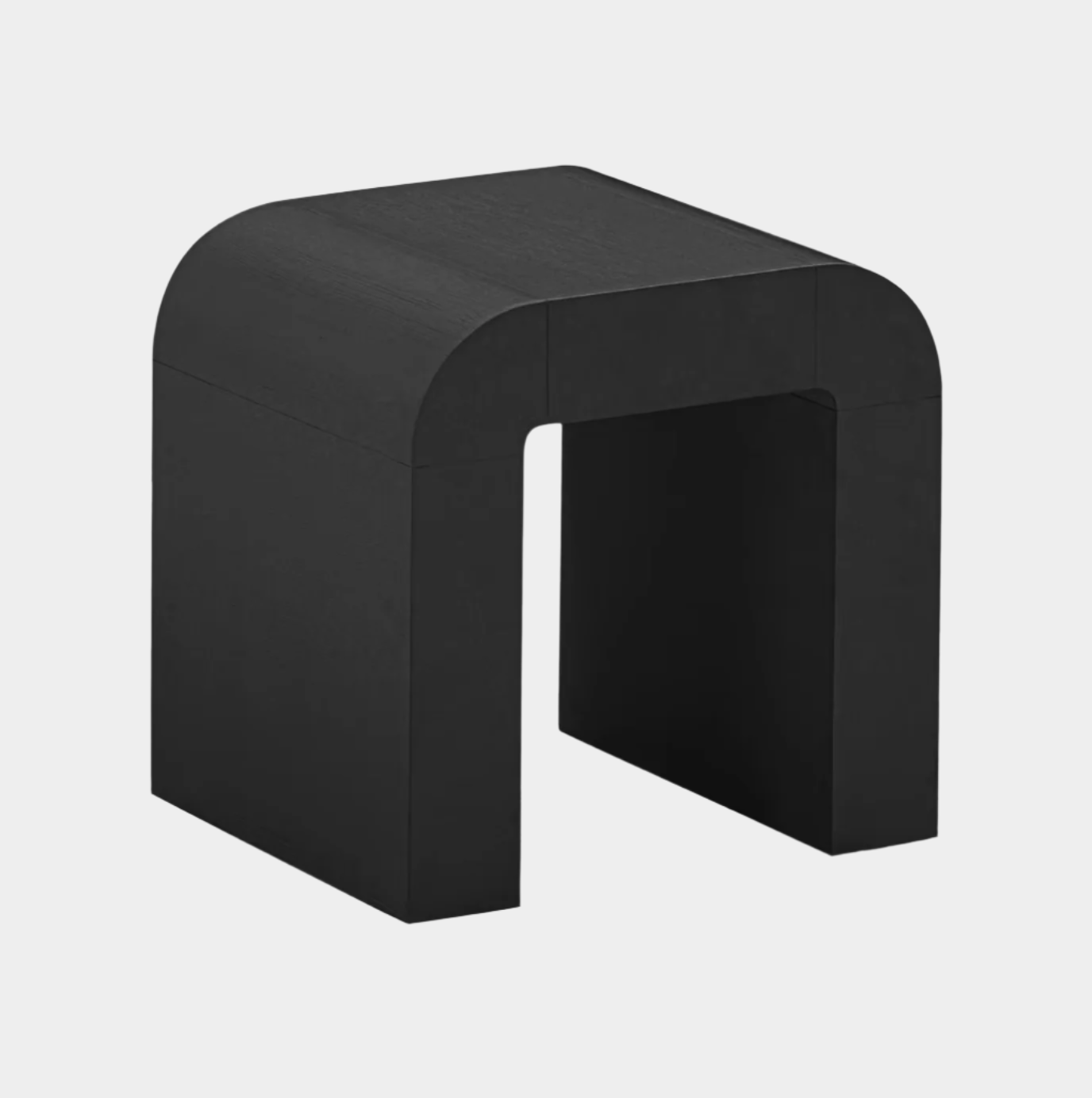 Hump Black Side Table