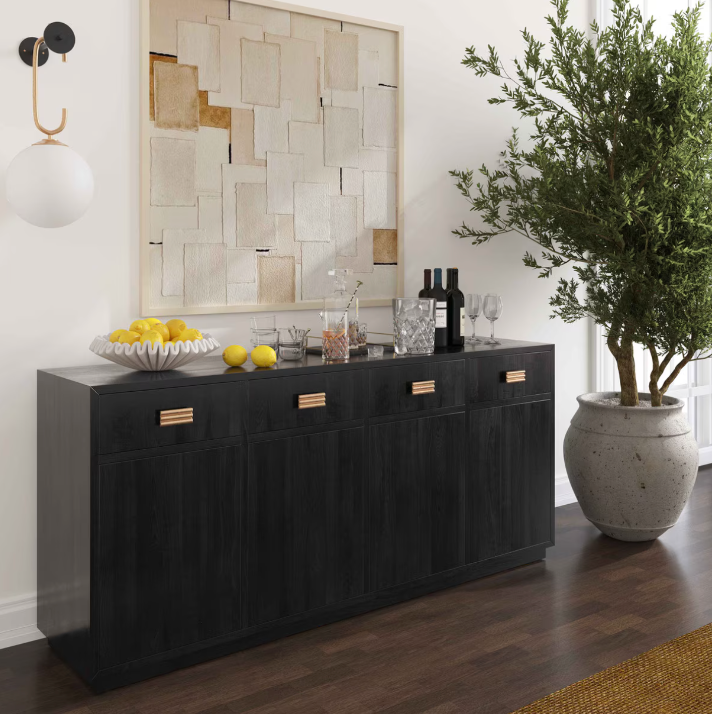 Aria Natural Oak Buffet