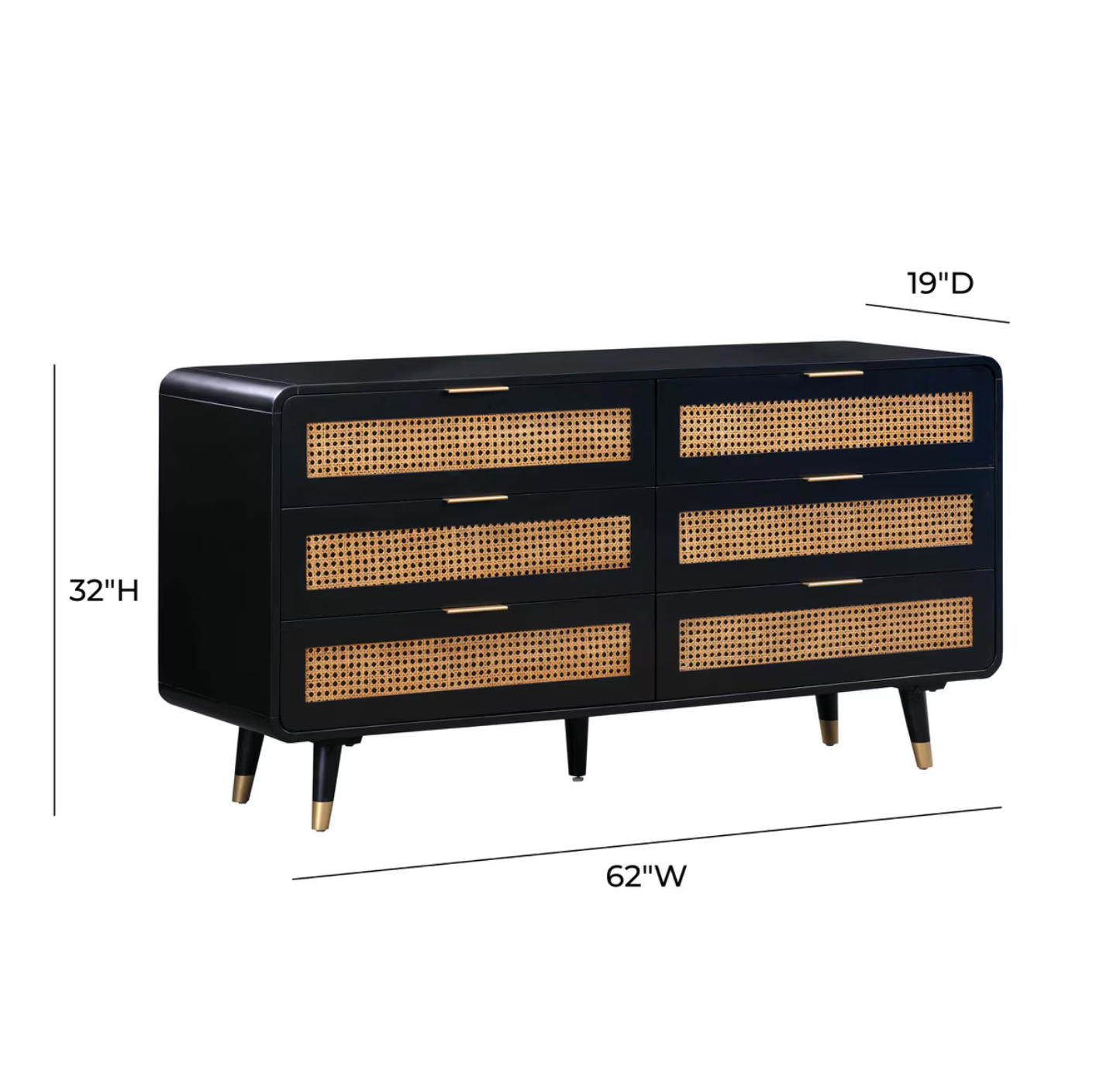 Christine 6 Drawer Dresser