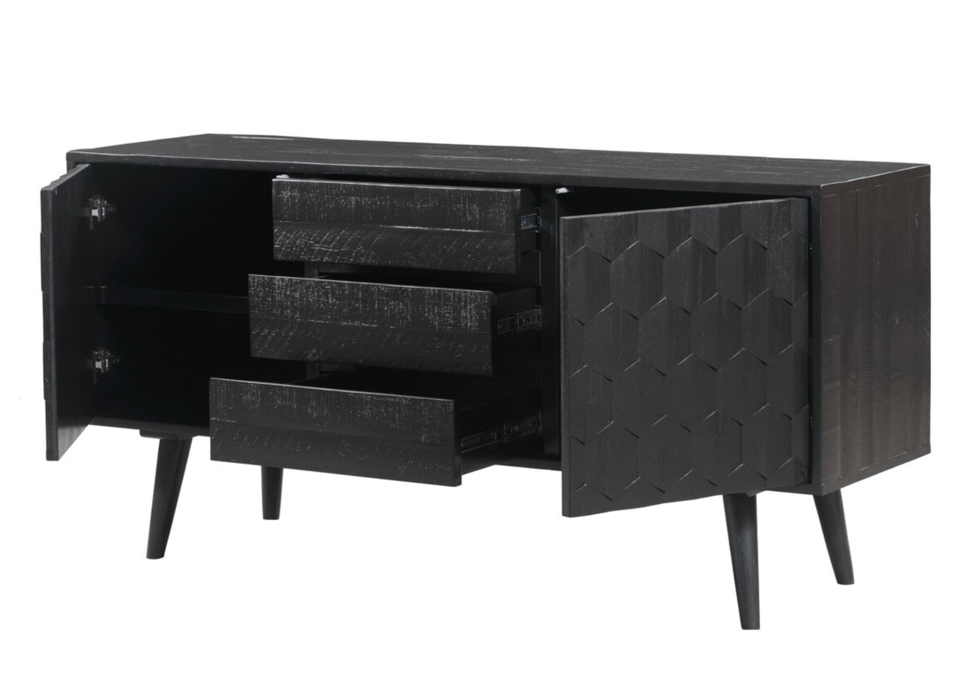 Valentina Black Acacia 59" Buffet