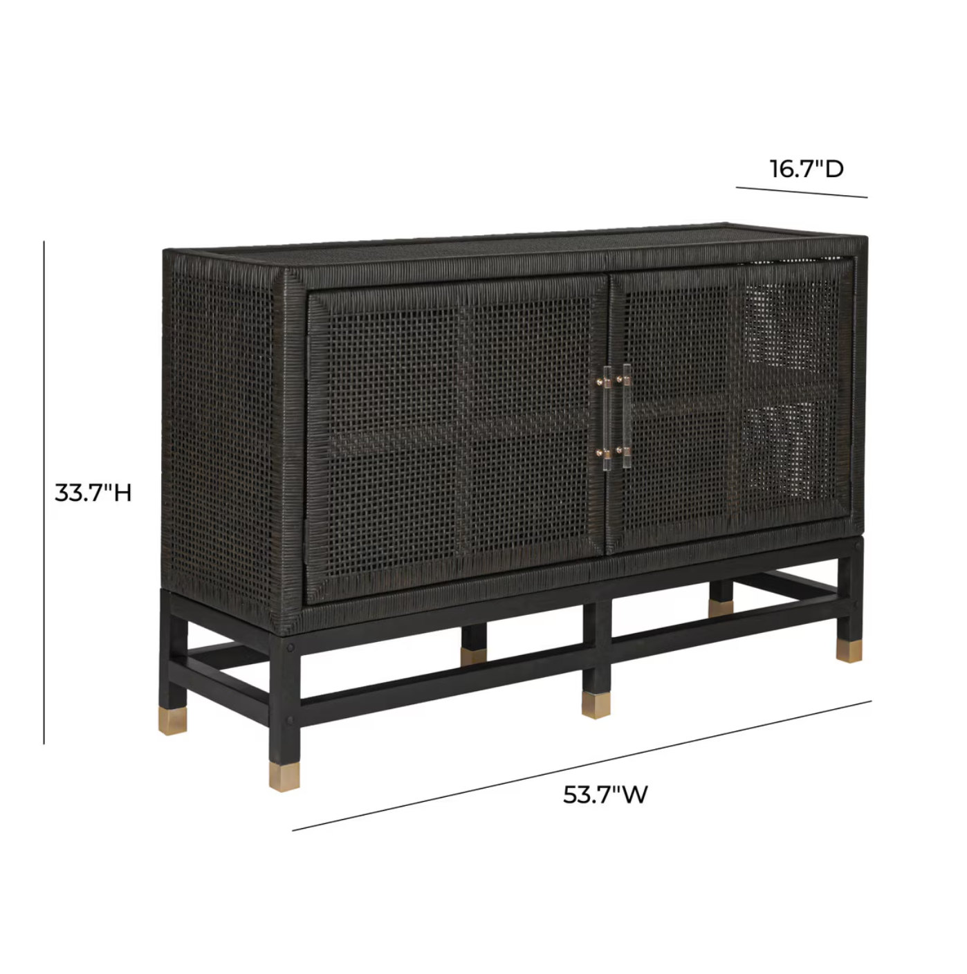 Amara Woven Rattan Buffet