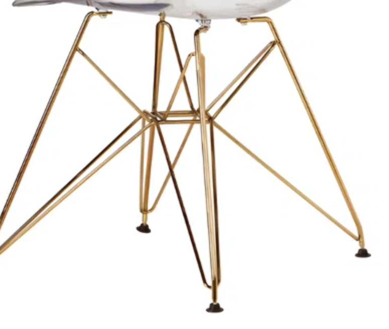 Chaise de salle à manger Eiffel (base naturelle)
