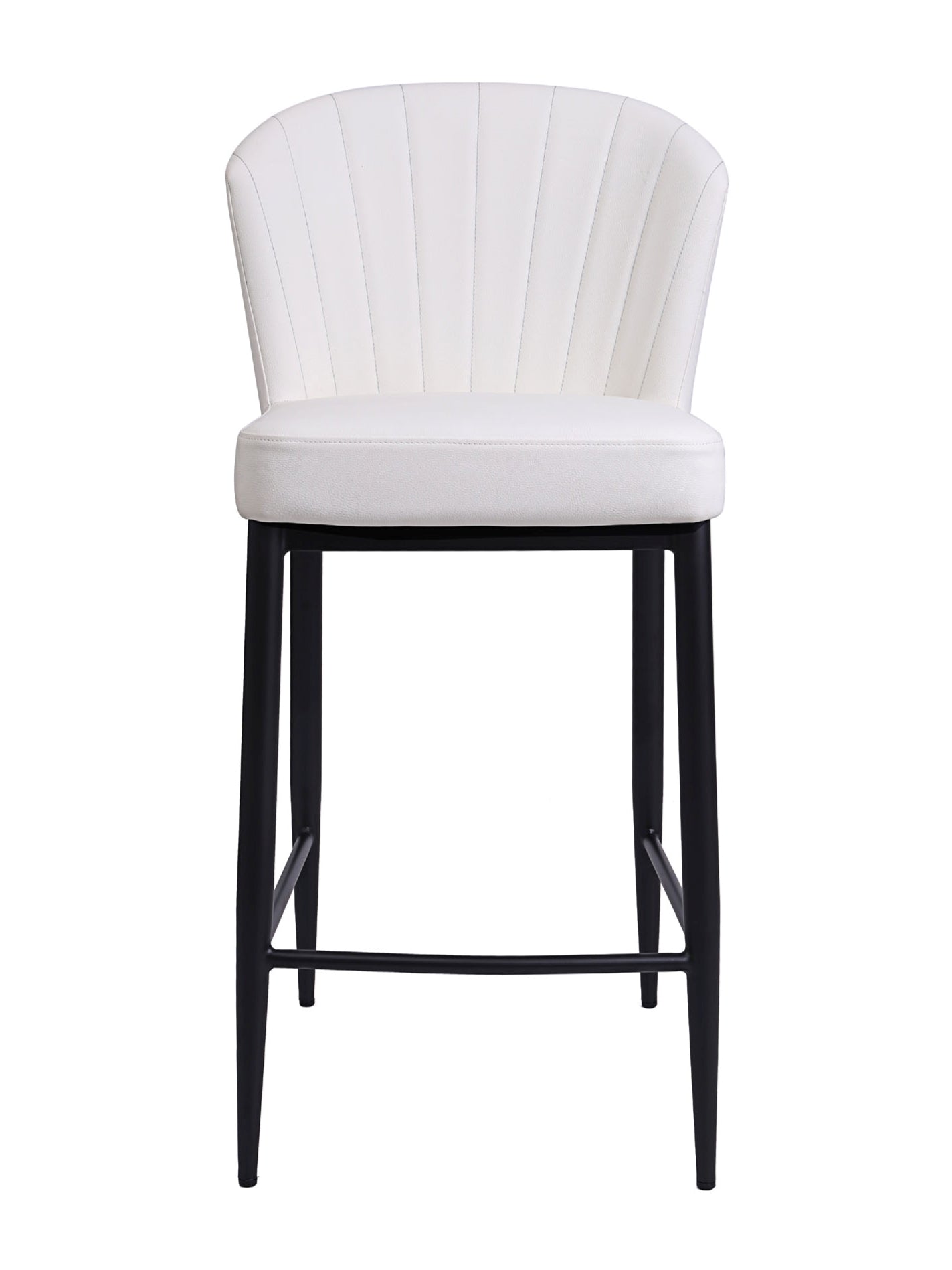 Seashell Counter Stool (Vegan Leather)