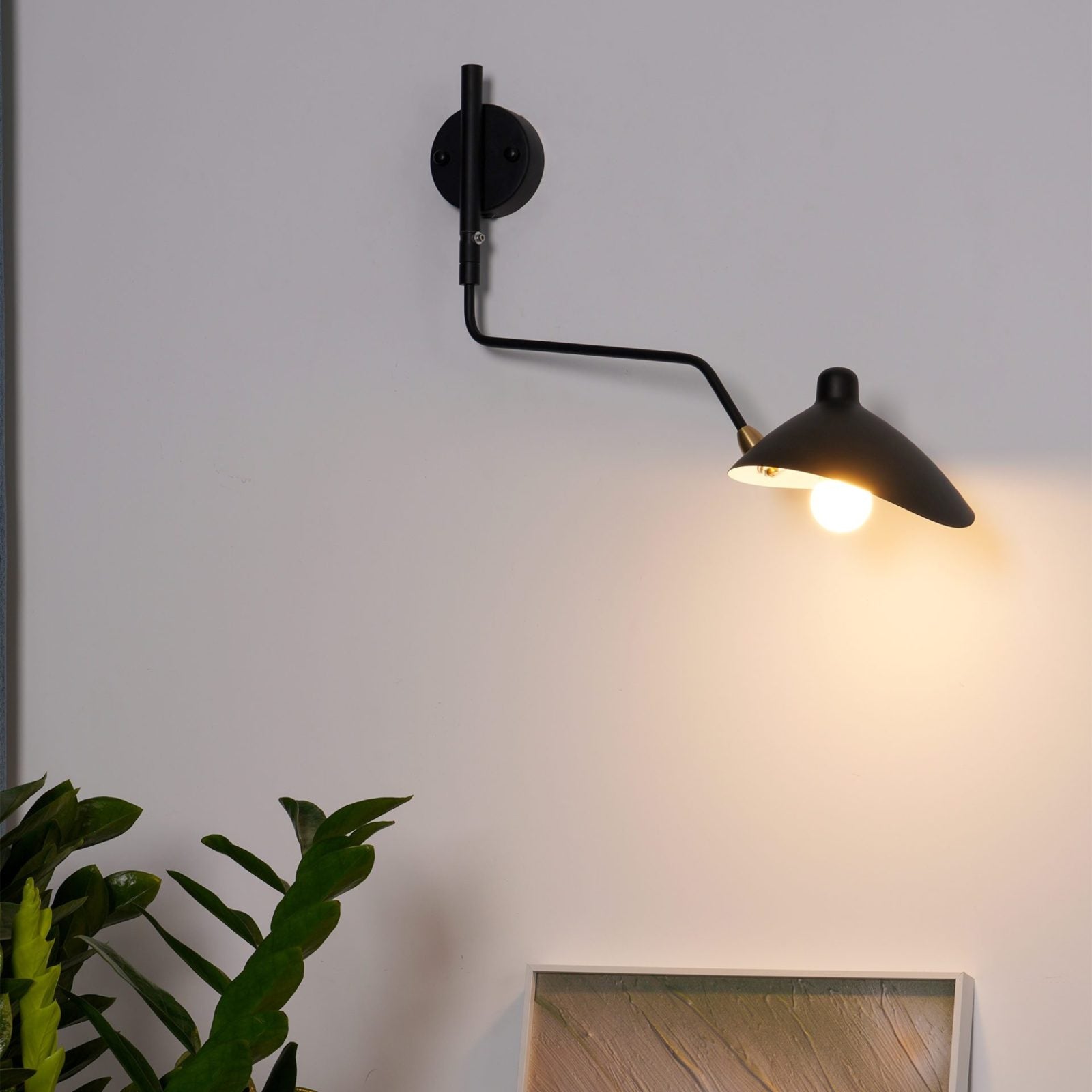 Serge Mouille One-Arm Sconce Lamp