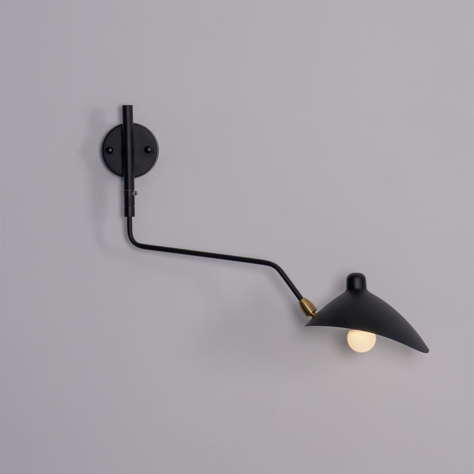 Serge Mouille One-Arm Sconce Lamp