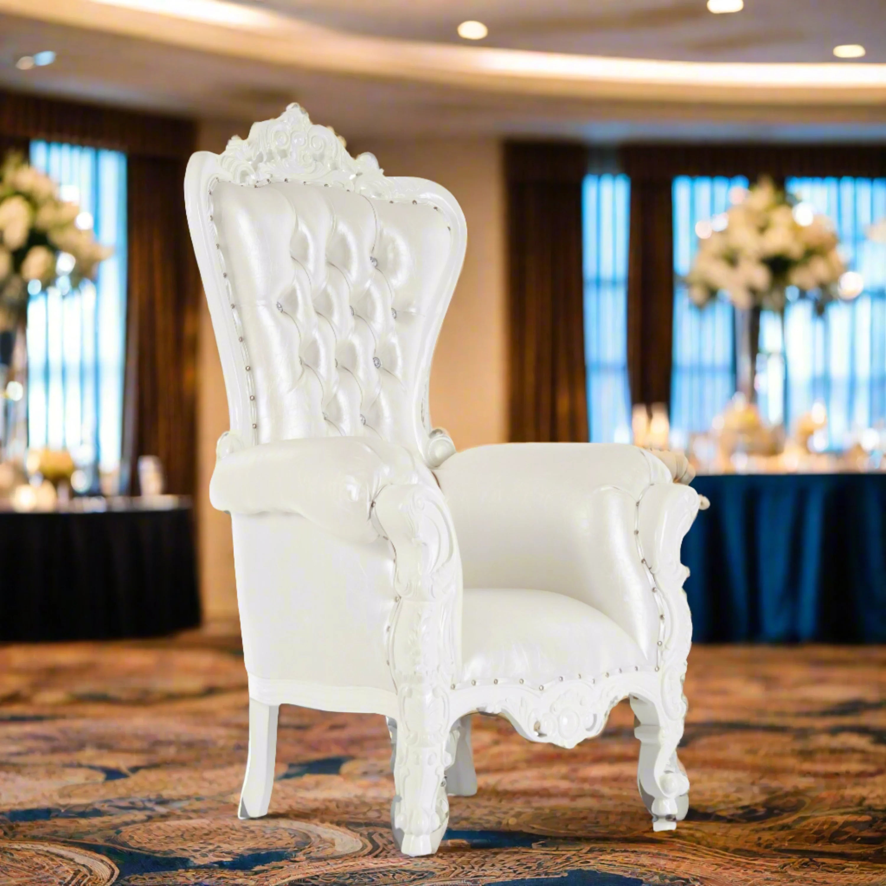 Queen Tiffany 59 Throne Chair