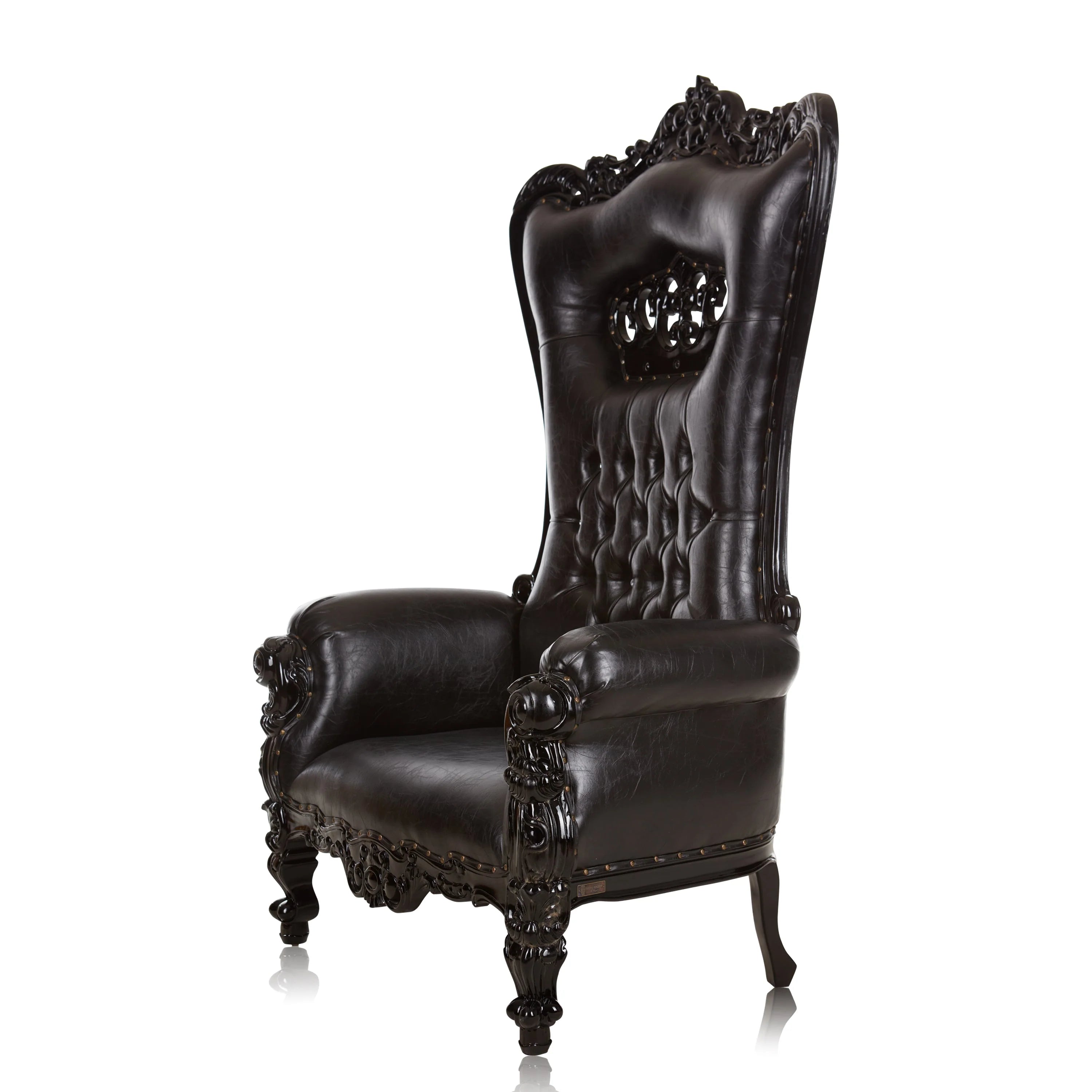 Crown Tiffany Extra Wide Throne Chair
