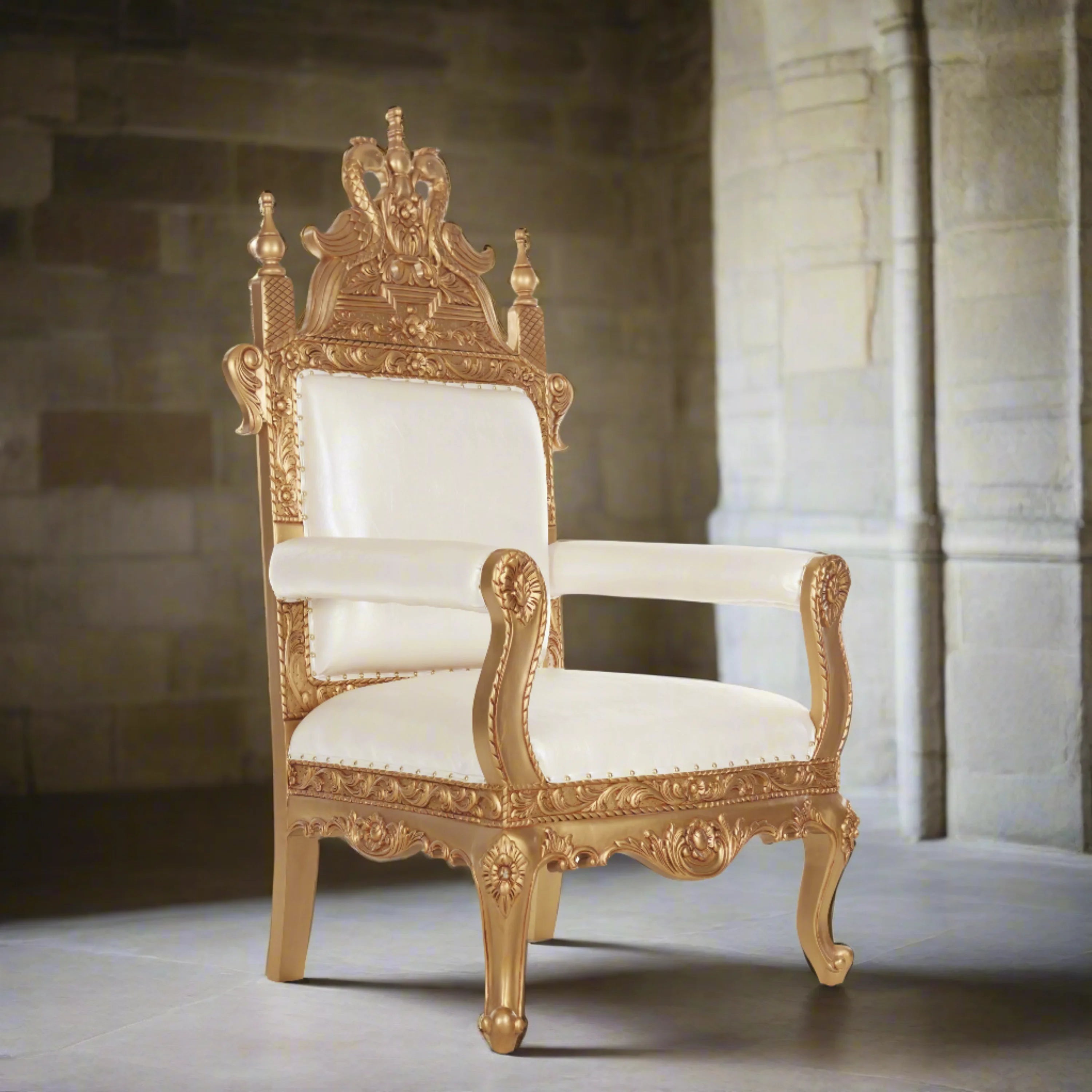 Medieval Throne Chair