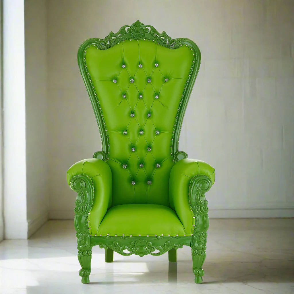 Queen Tiffany Throne Chair - Vinyl