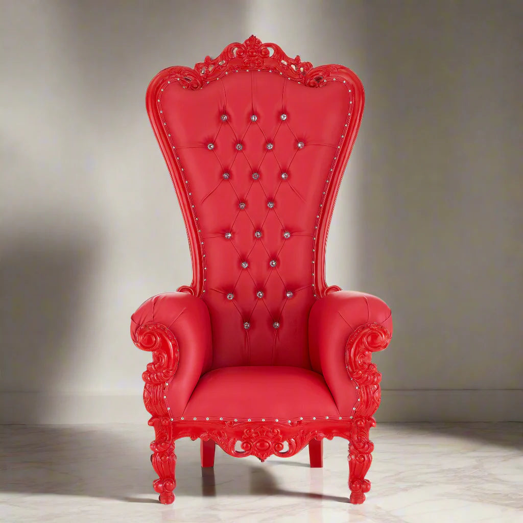 Chloe Throne Chair - Vinyl
