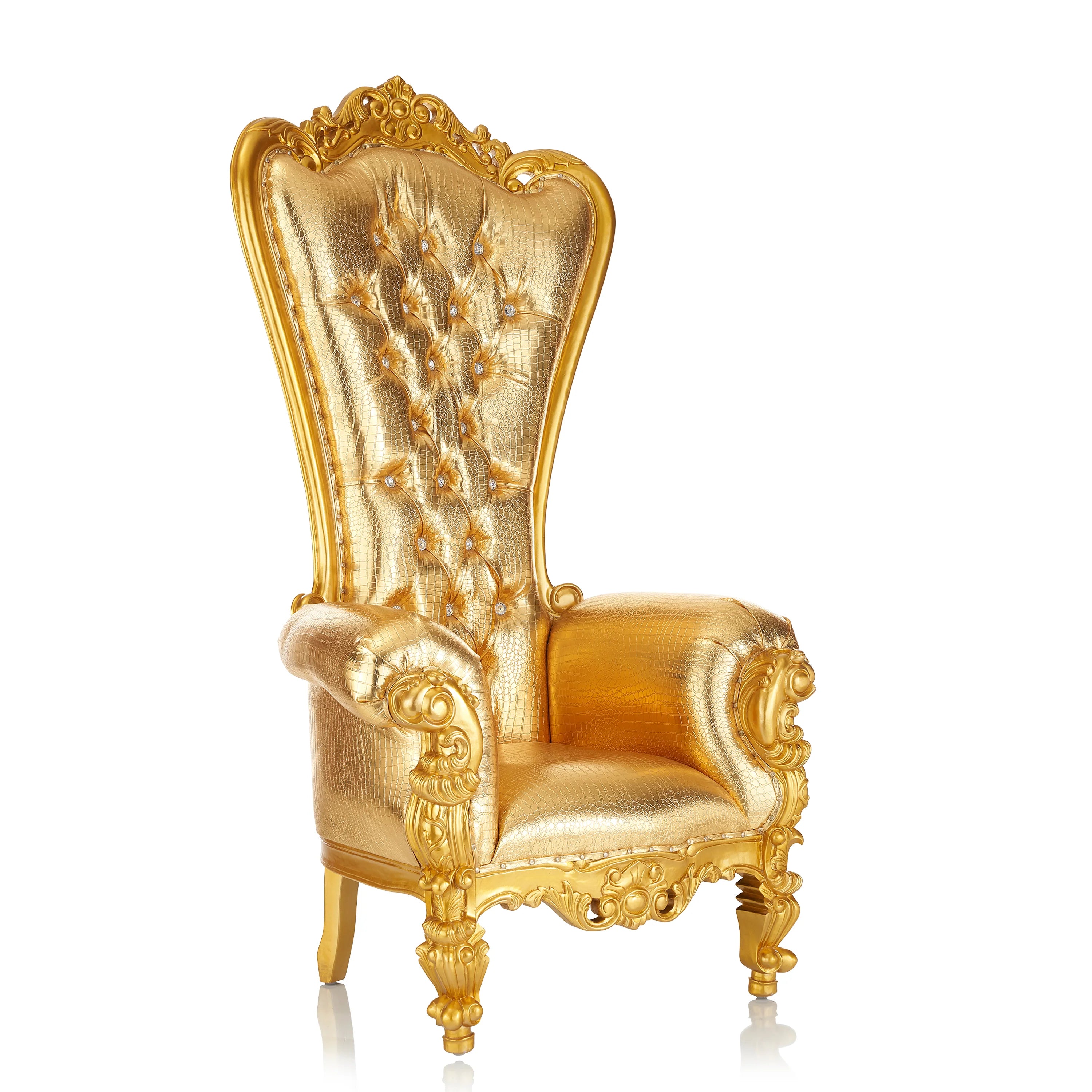 Chloe Throne Chair - Vinyl