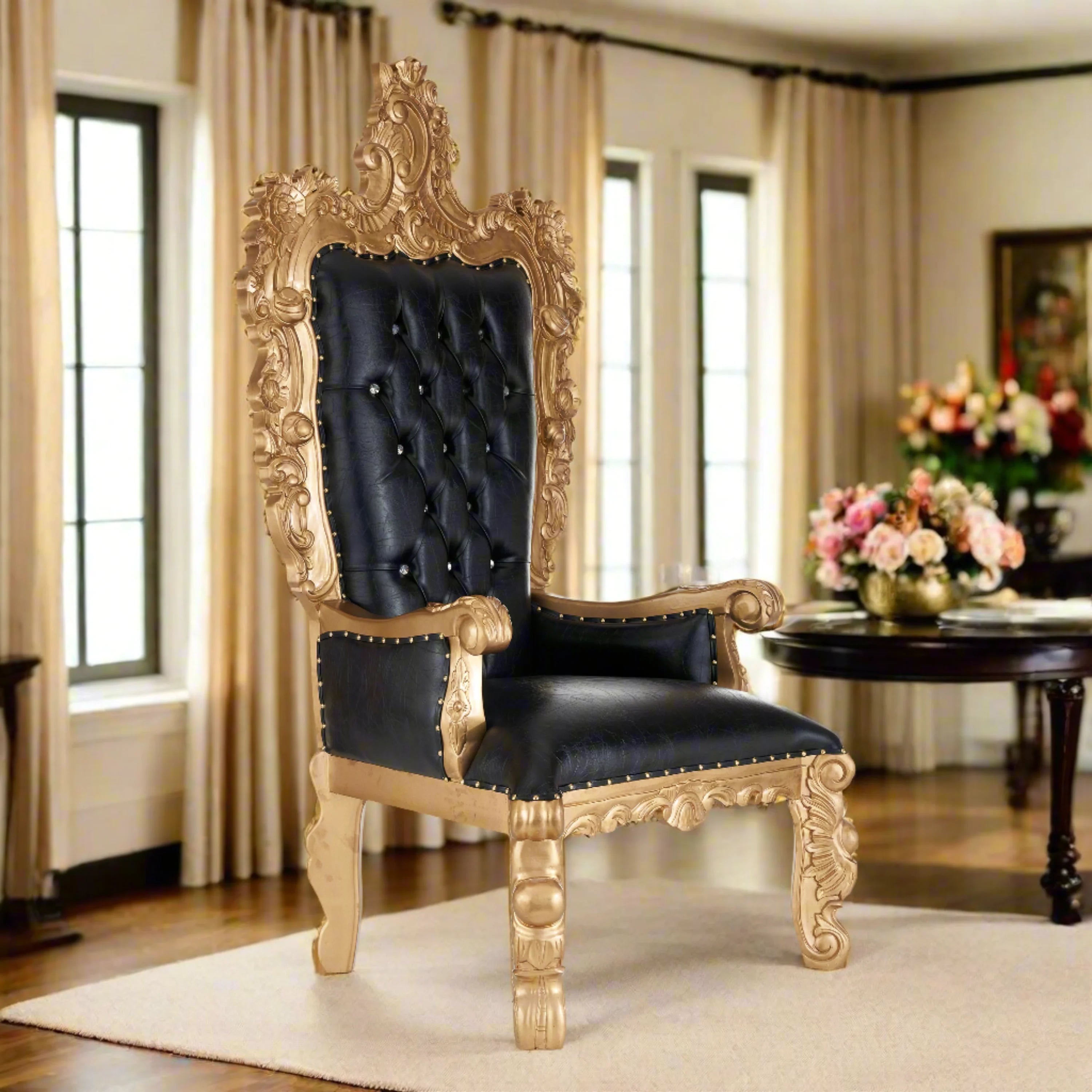 Aquarius Throne Chair