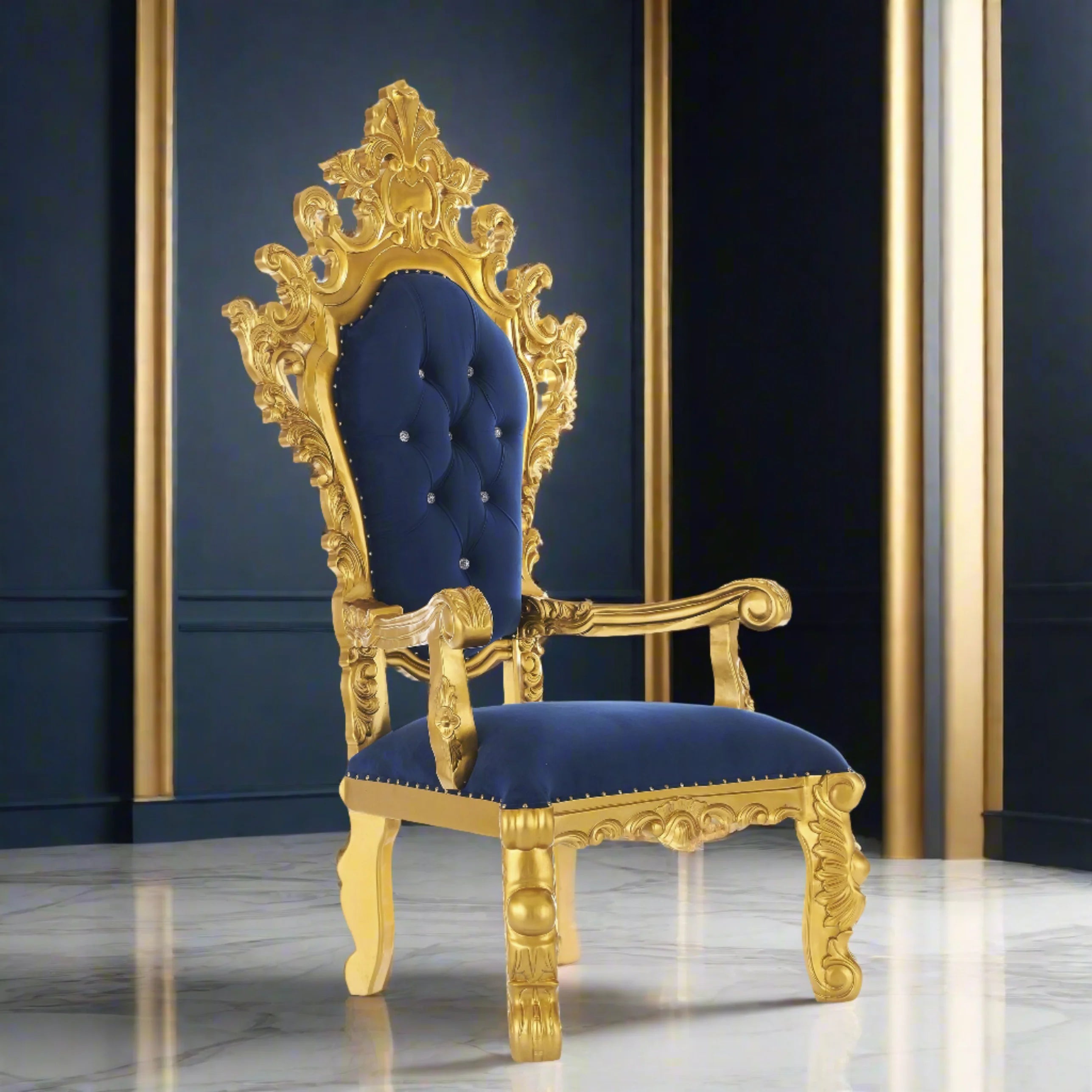 King Darius Royal Throne Chair