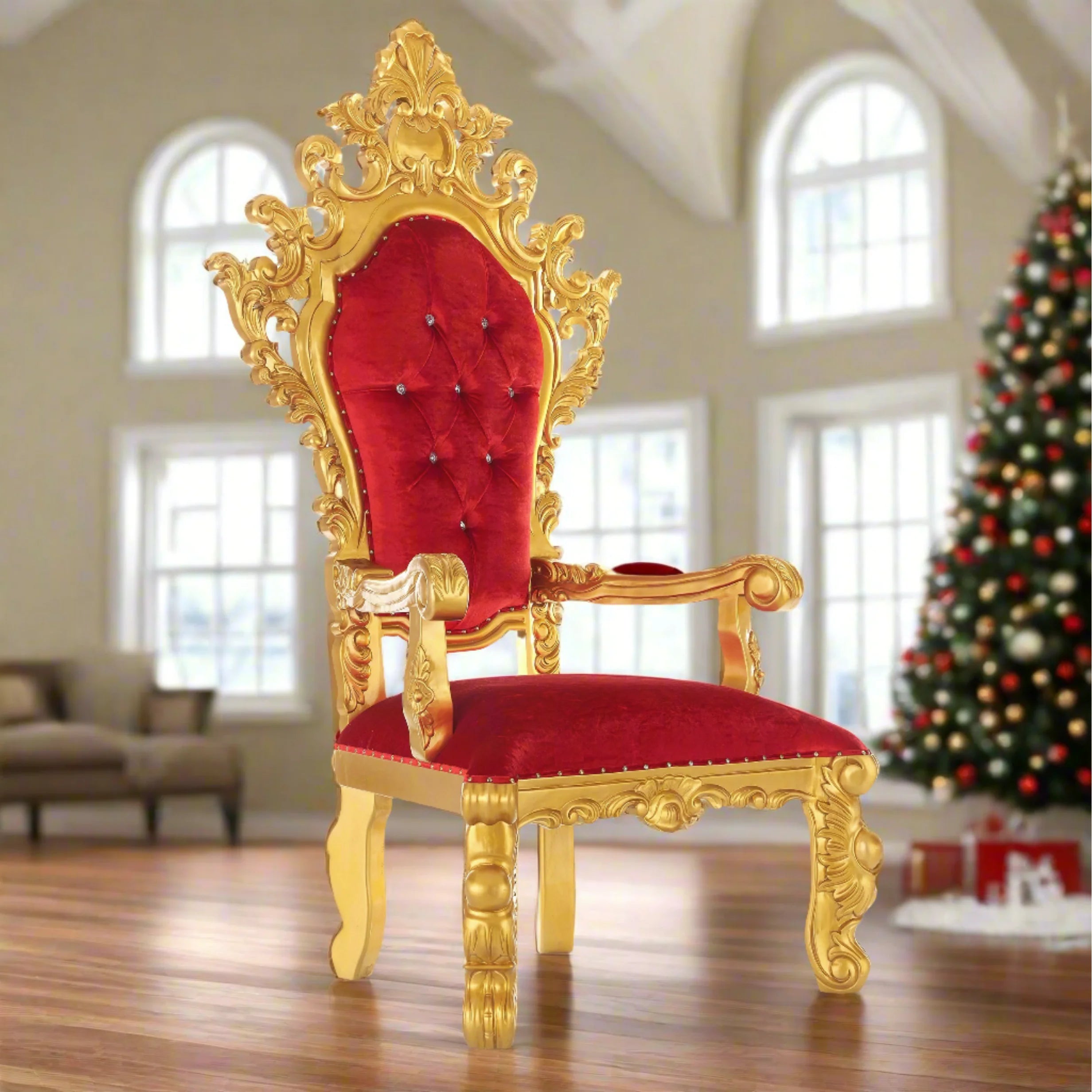 King Darius Royal Throne Chair