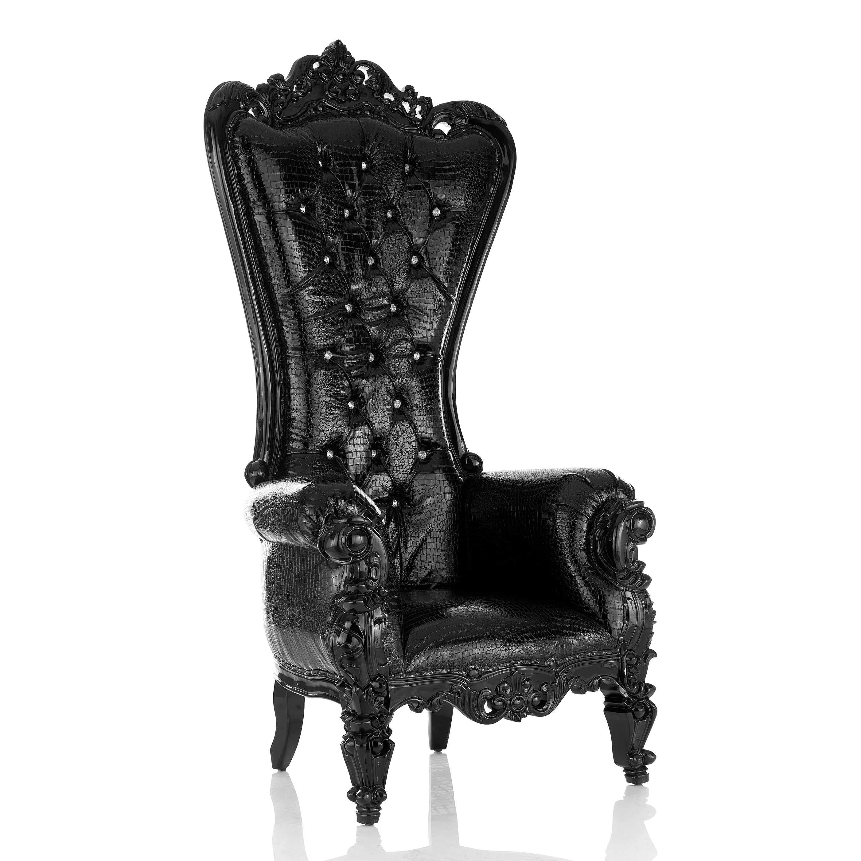 Chloe Throne Chair - Vinyl