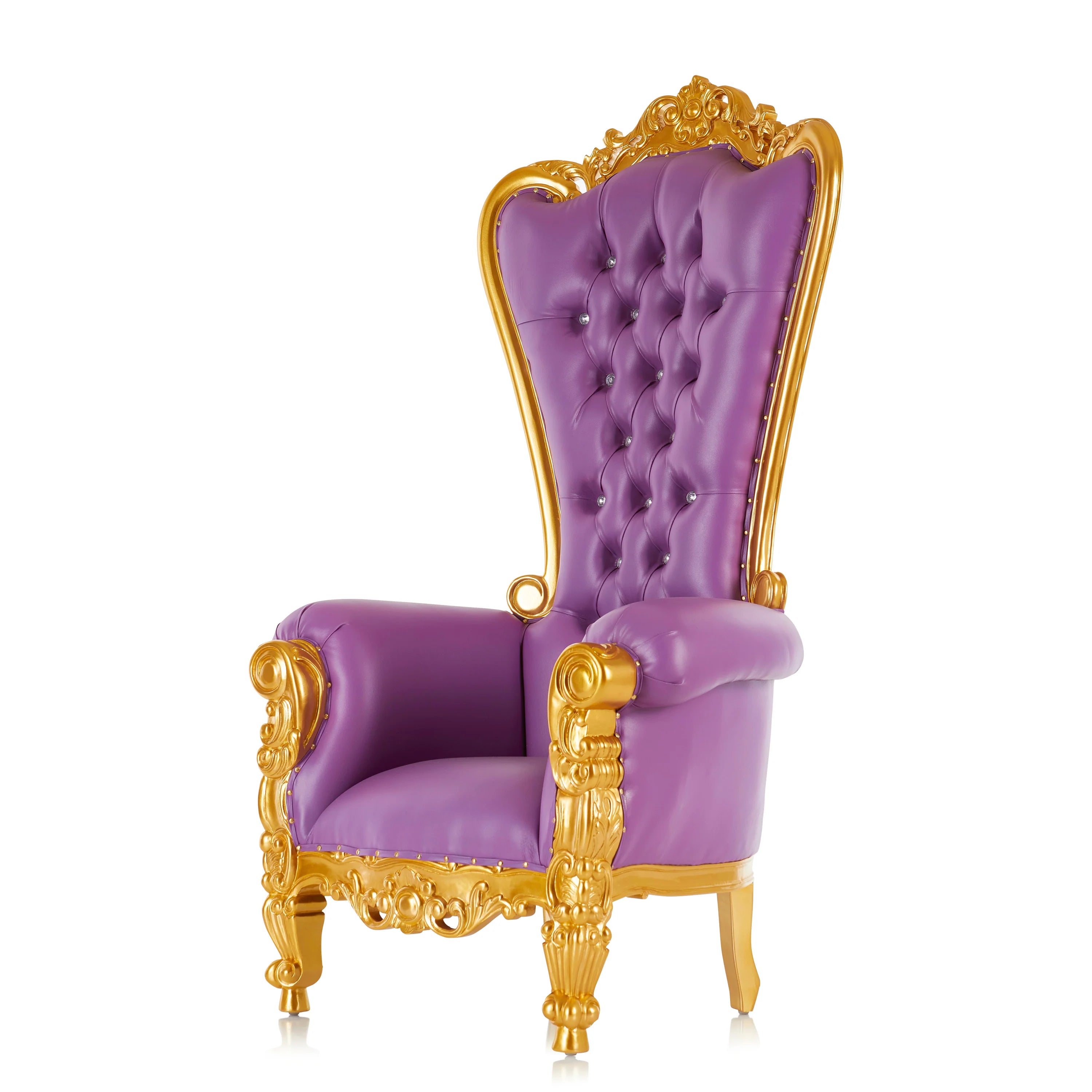 Queen Tiffany Throne Chair - Vinyl
