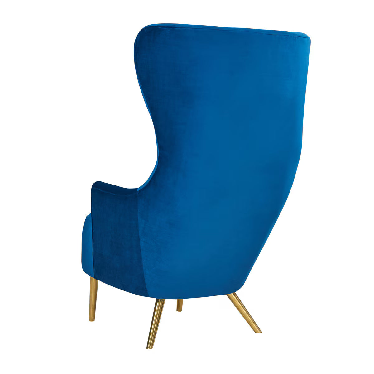 Julia Navy Wingback Chair By Inspire Me! Home Decor