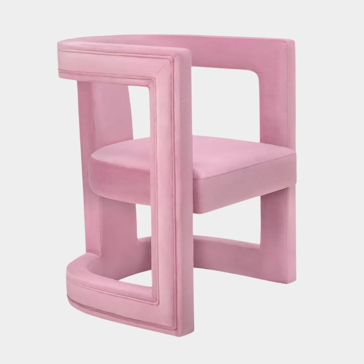 Ada Pink Velvet Chair