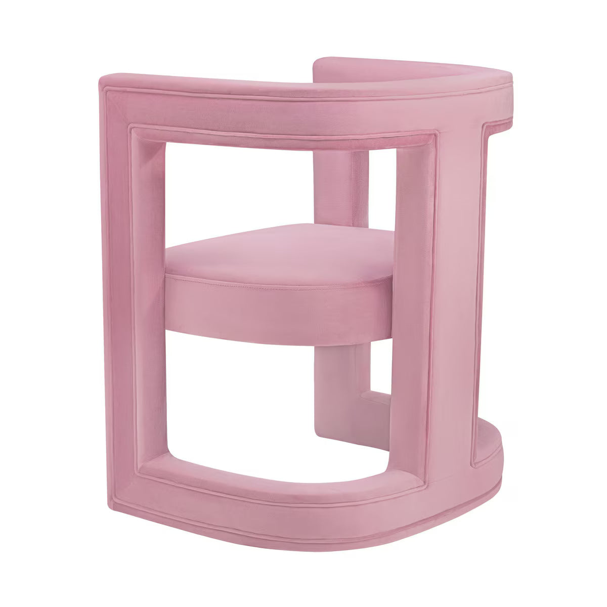 Ada Pink Velvet Chair