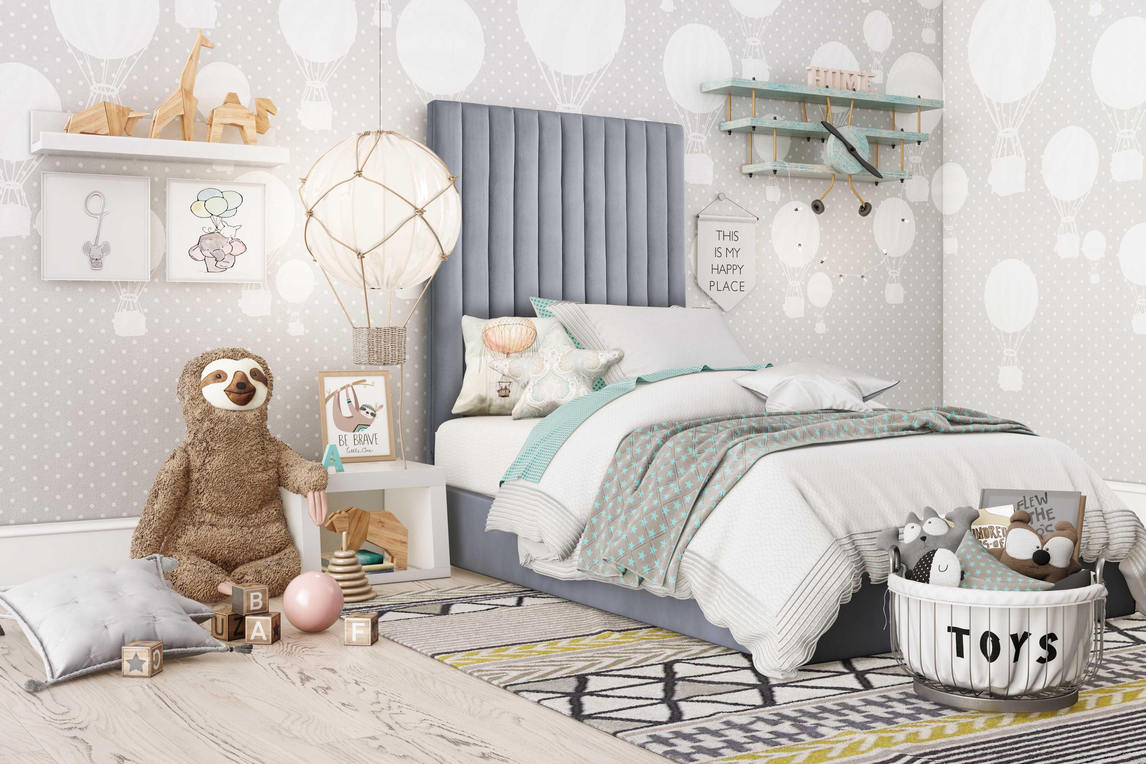 Arabelle Performance Velvet Bed