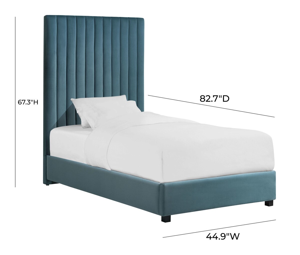 Arabelle Sea Blue Bed