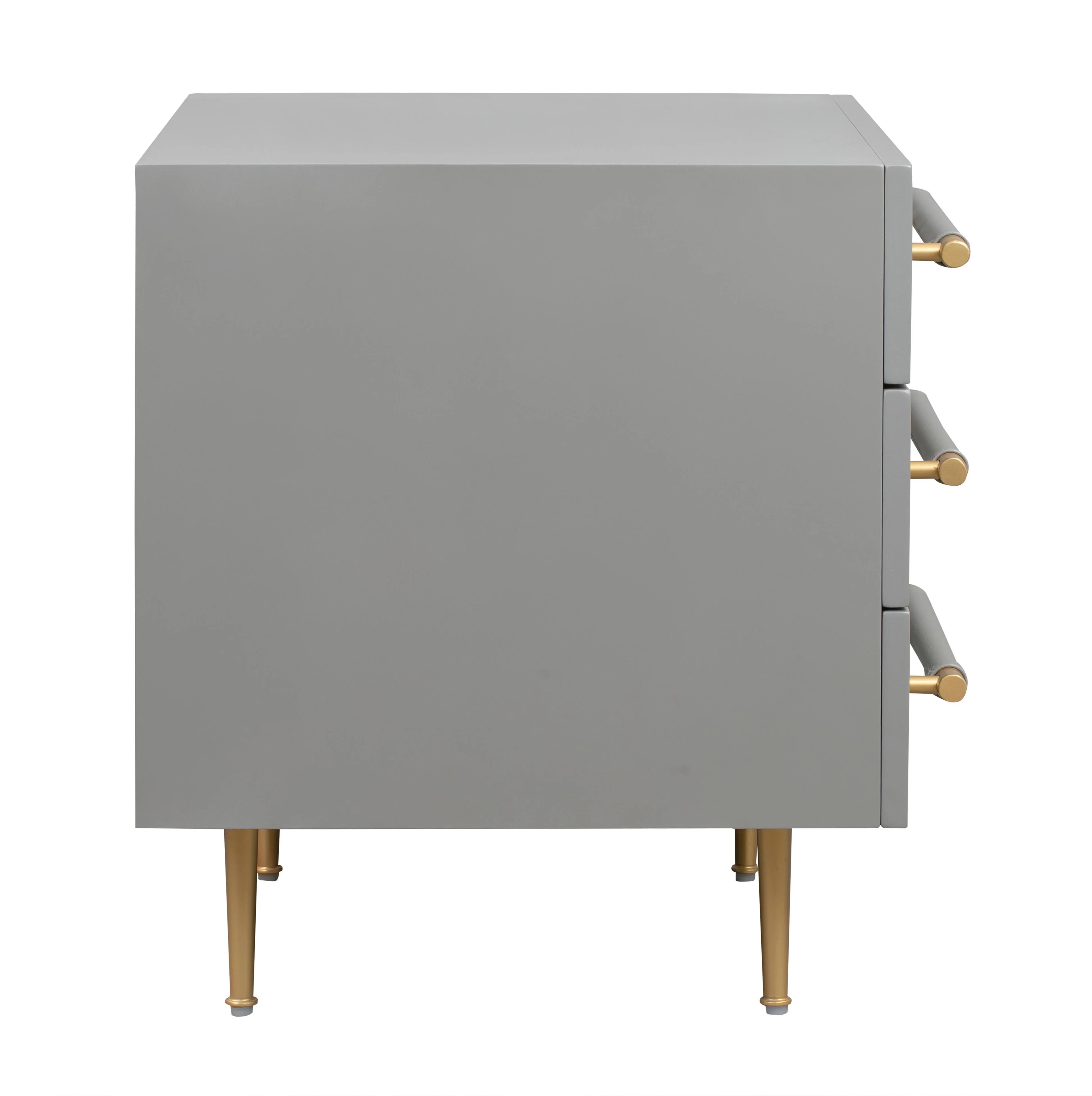 Trident 28" 3-Drawer Nightstand