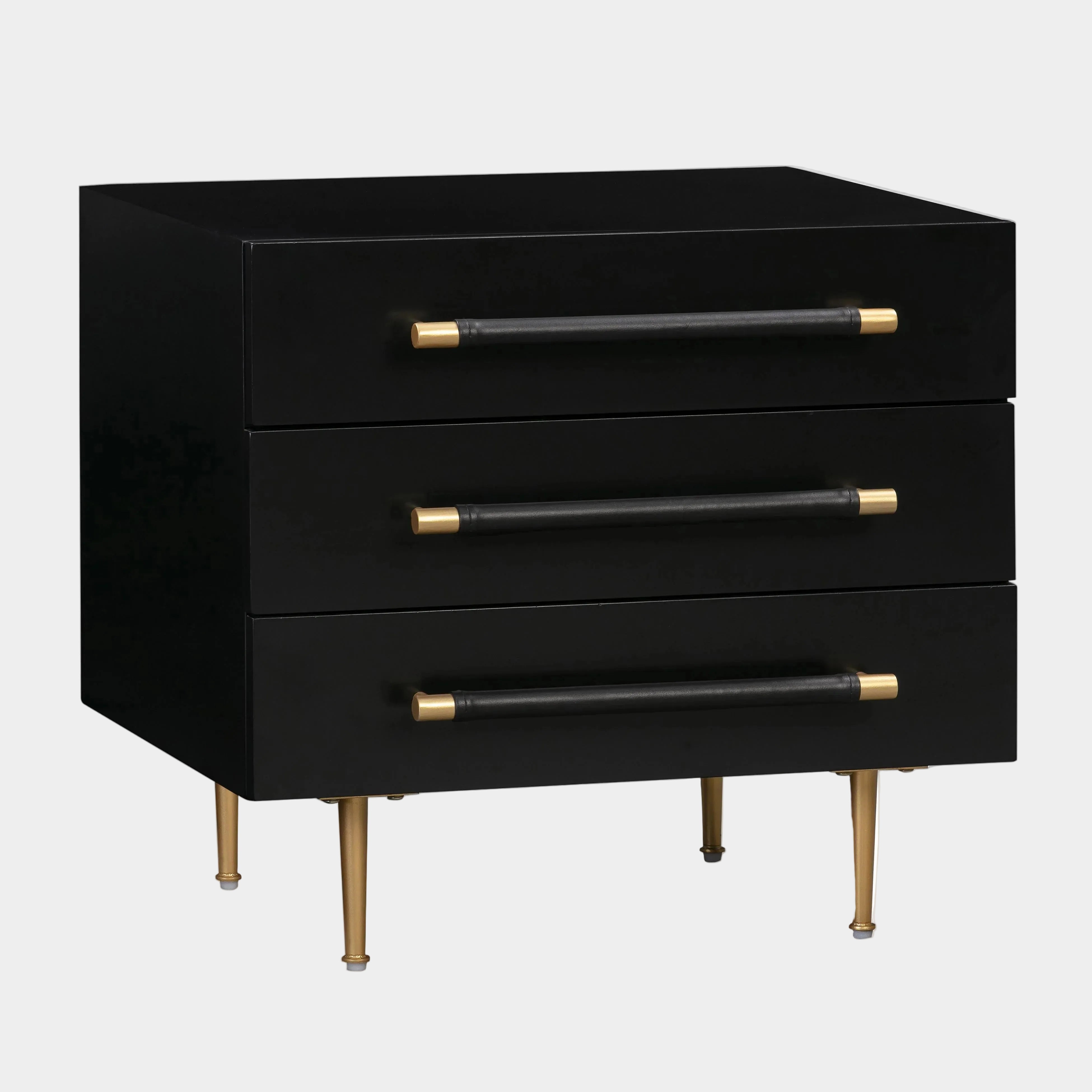 Trident 28" 3-Drawer Nightstand