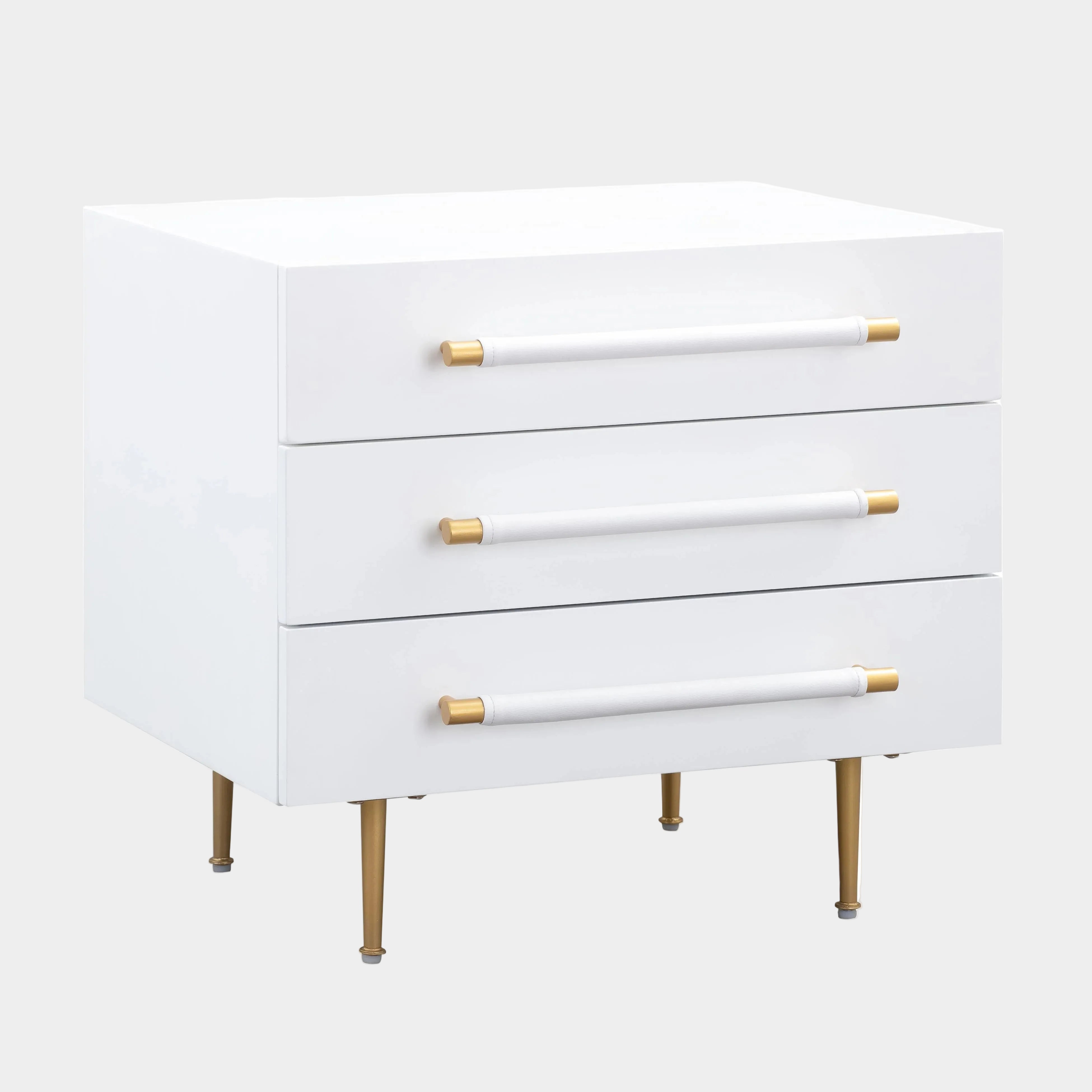 Trident 28" 3-Drawer Nightstand