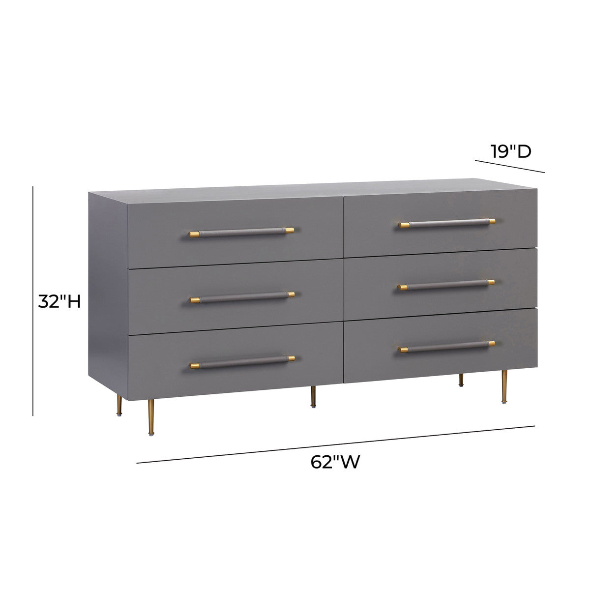 Trident 6 Drawer Dresser