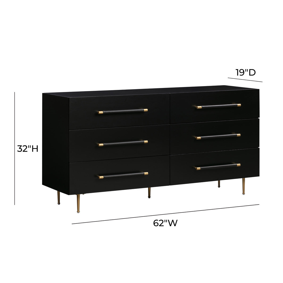 Trident 6 Drawer Dresser