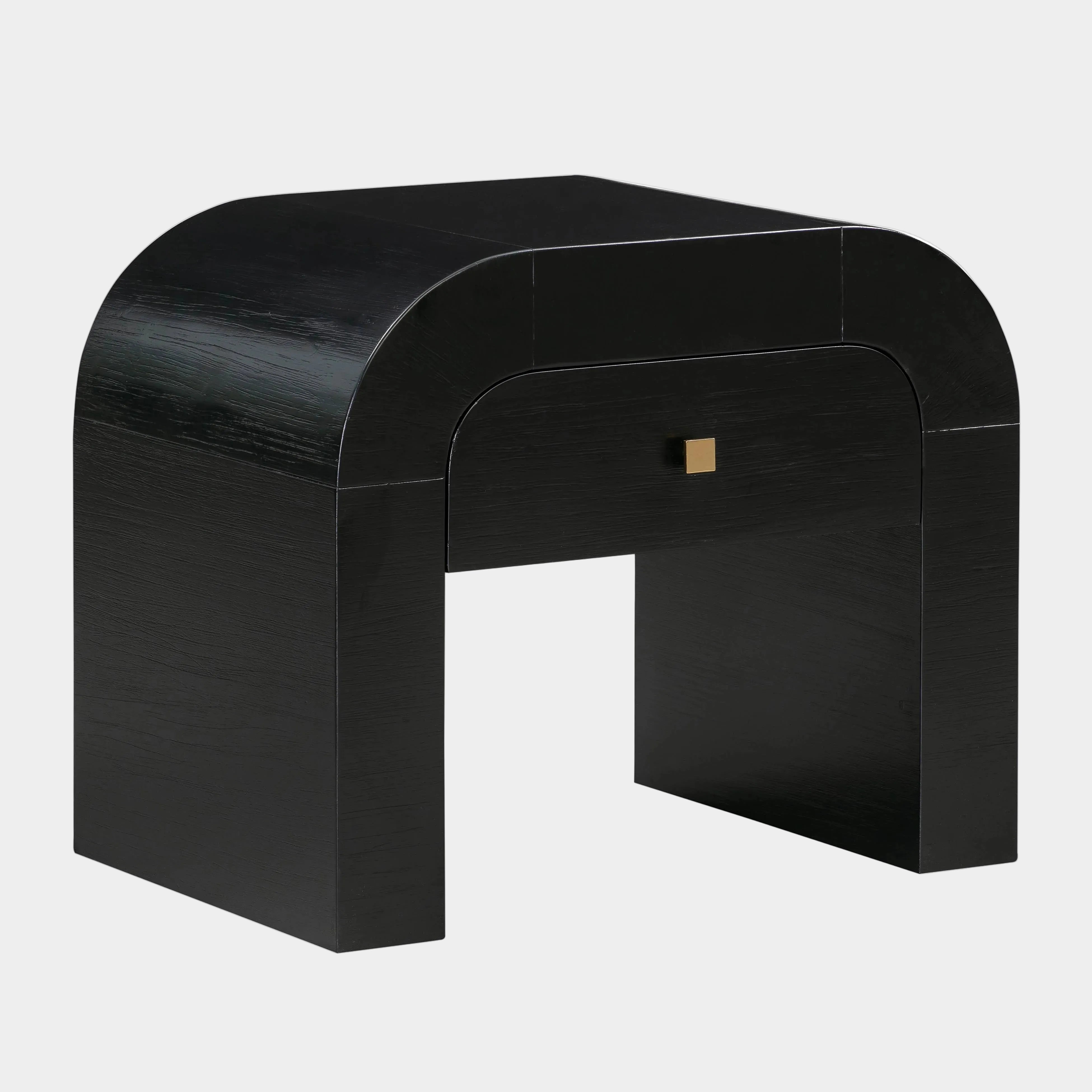 Hump 26" Arched Nightstand With Drawer