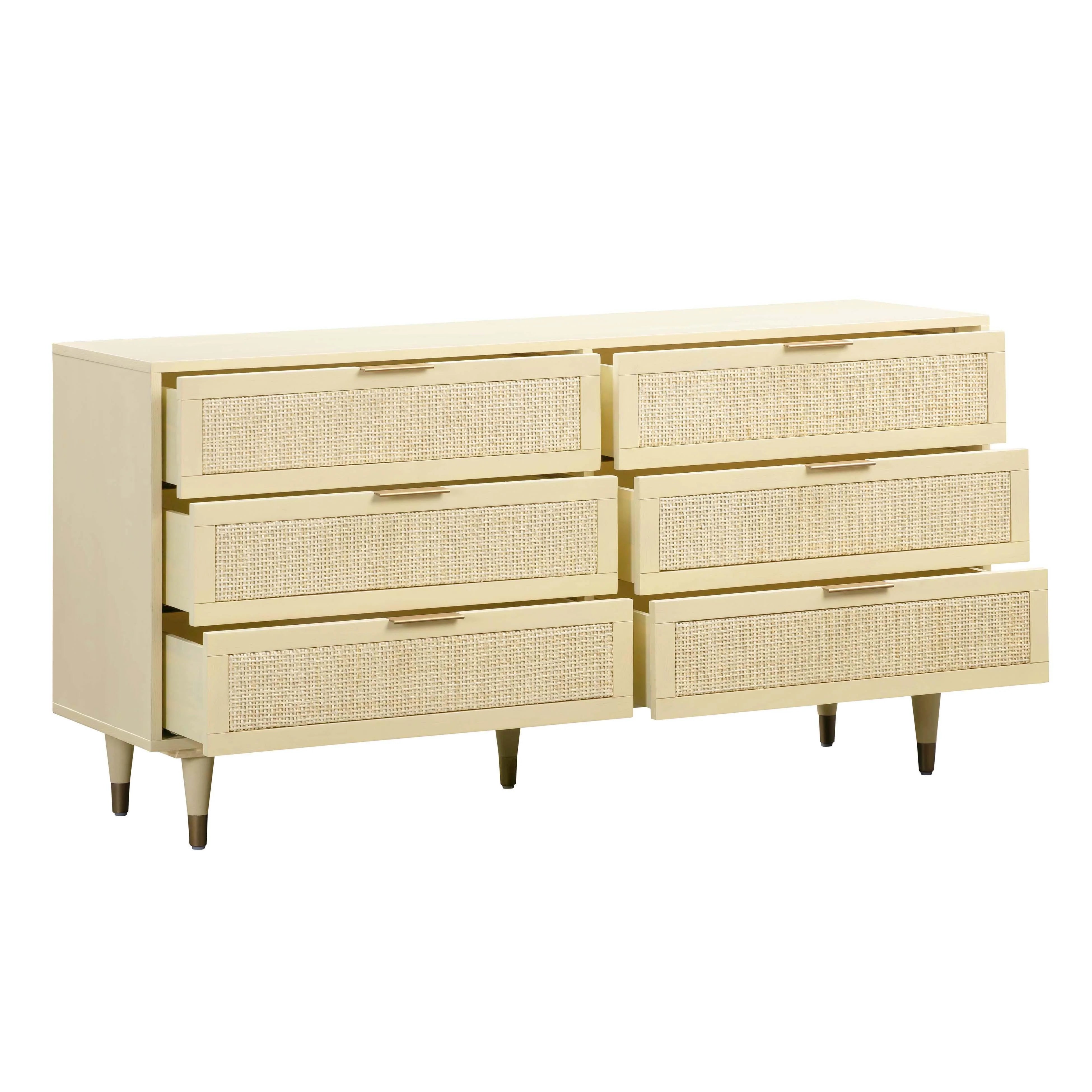 Commode Sierra à 6 tiroirs 