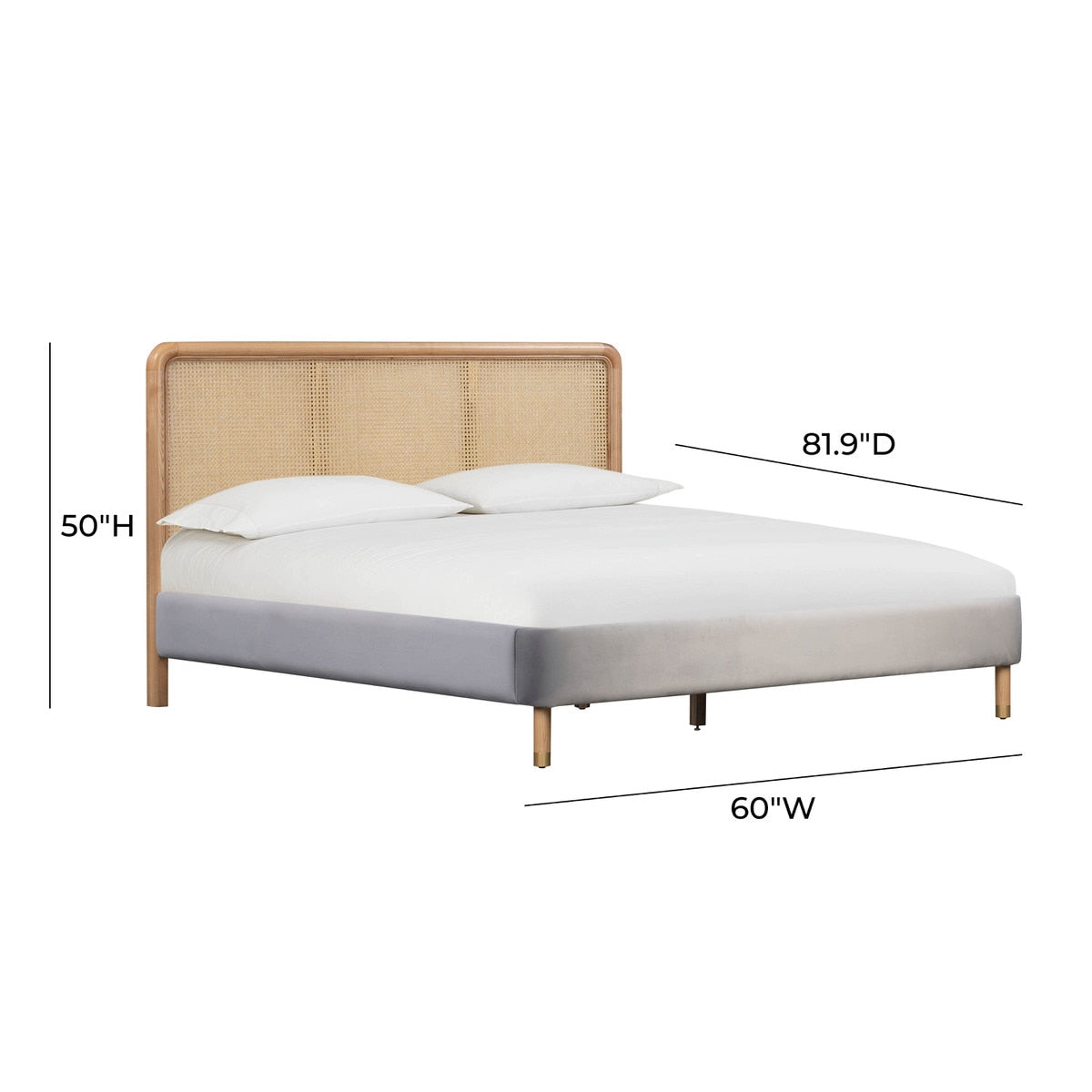 Kavali Gray Bed