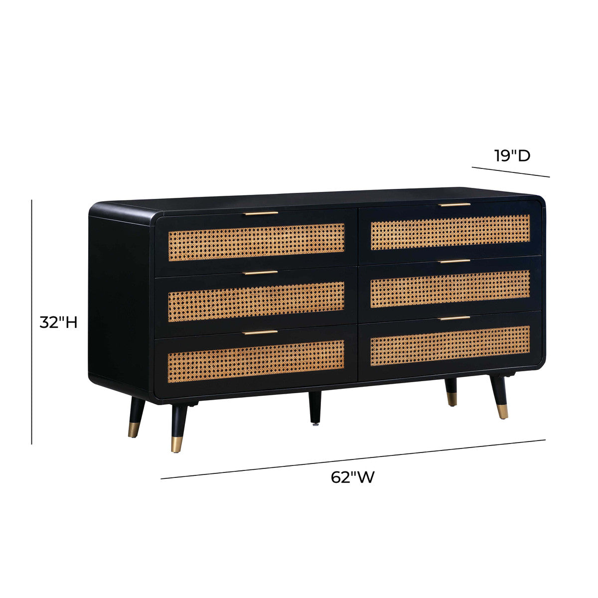 Christine 6 Drawer Dresser