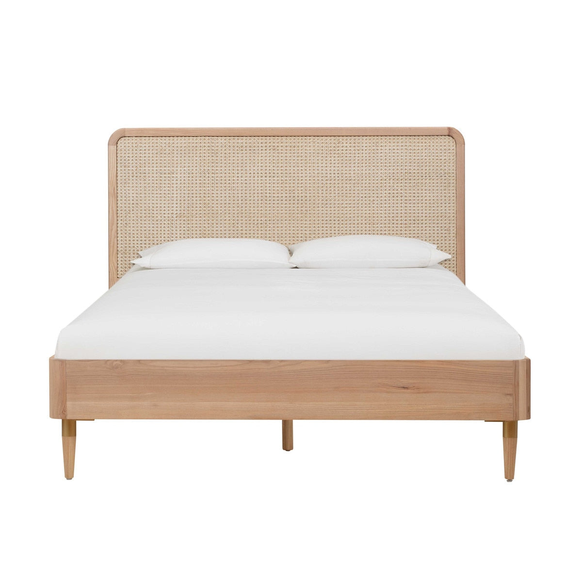 Carmen Natural Ash and Cane Bed