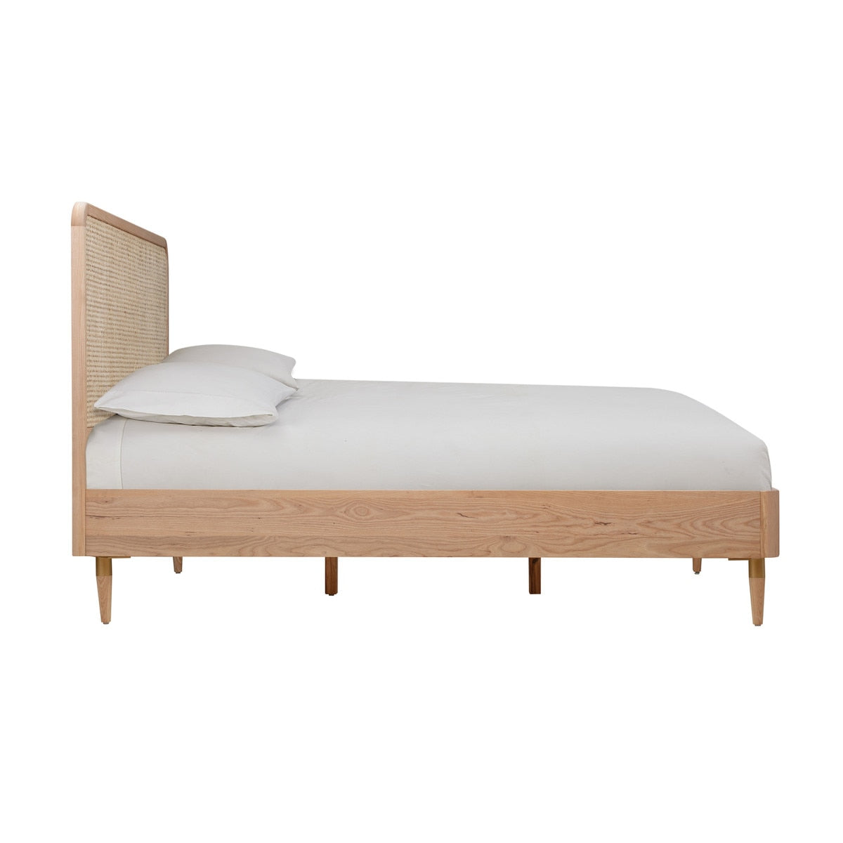 Carmen Natural Ash and Cane Bed