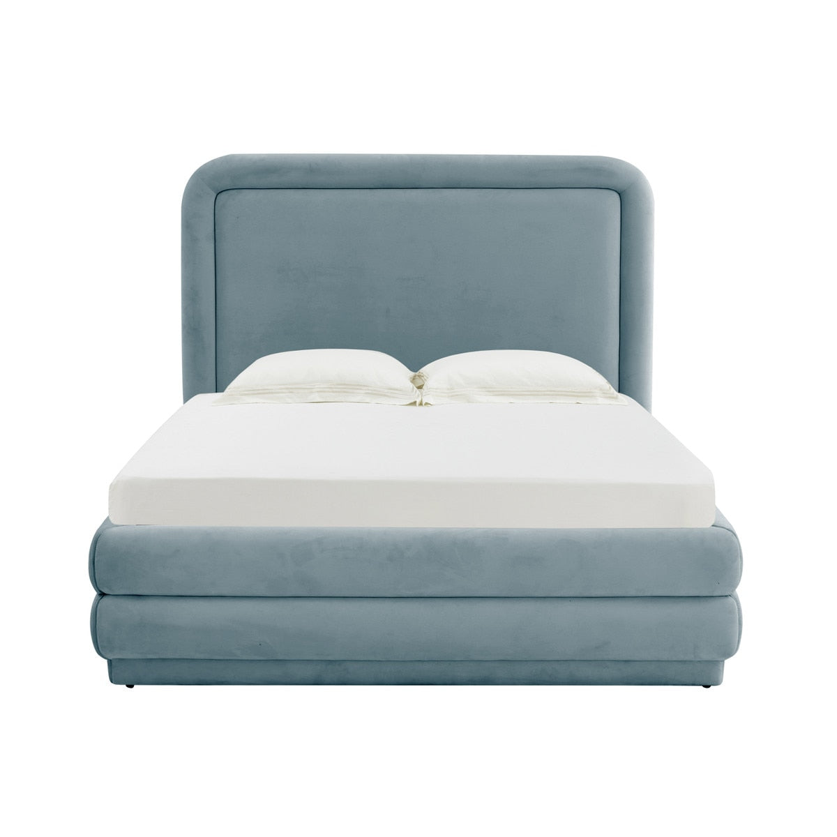 Briella Bluestone Velvet Bed