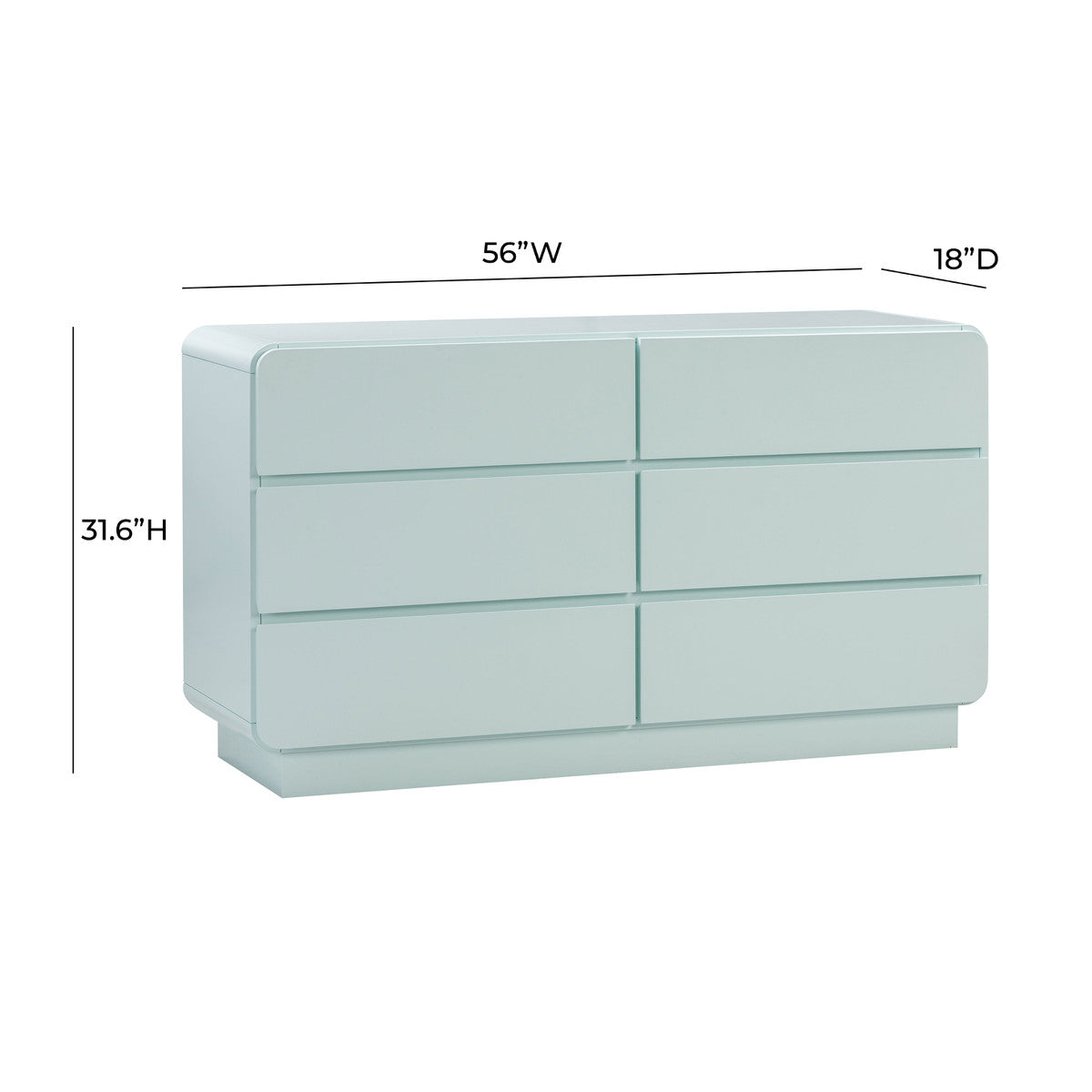 Sagura 6-Drawer Dresser