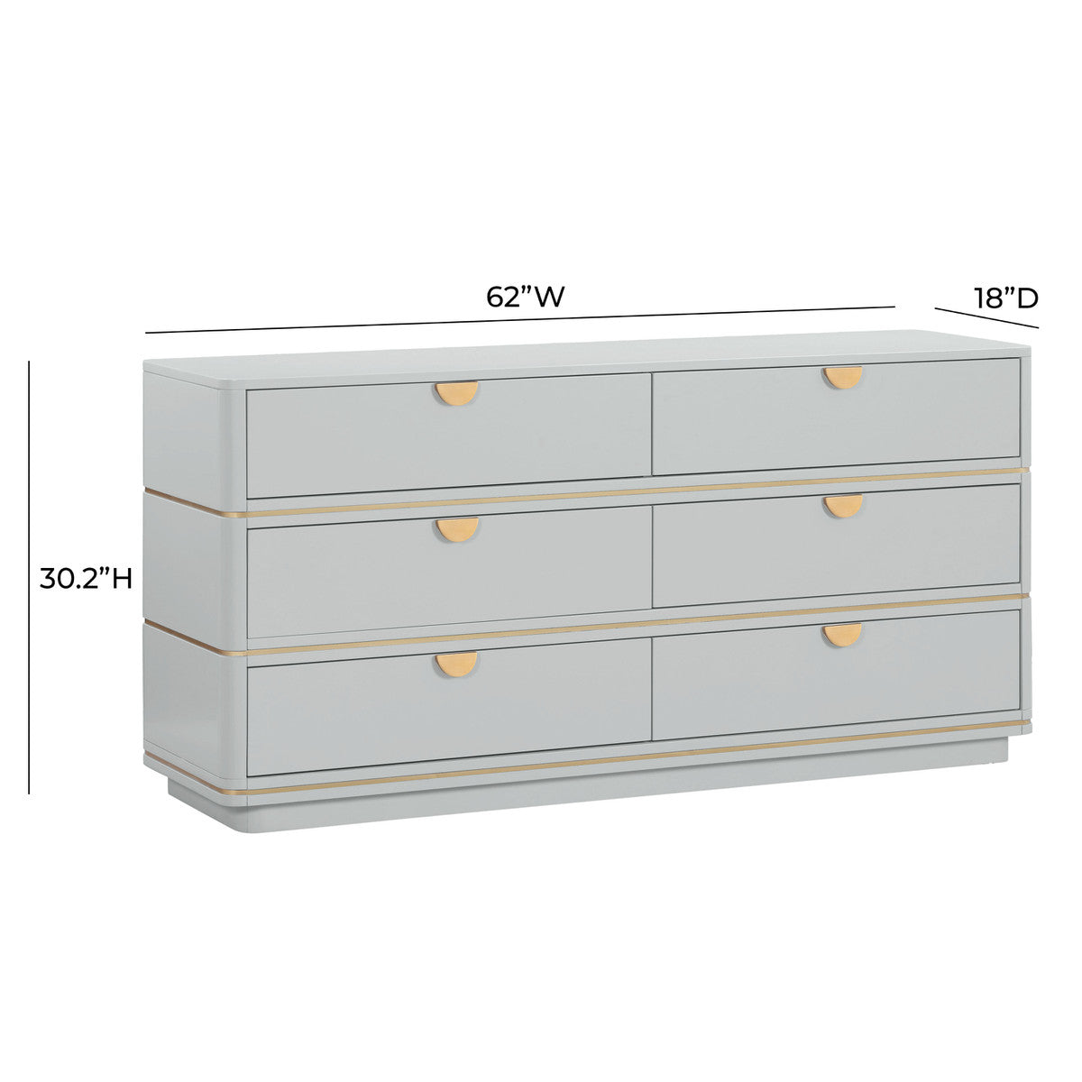 Julieta 6 Drawer Dresser