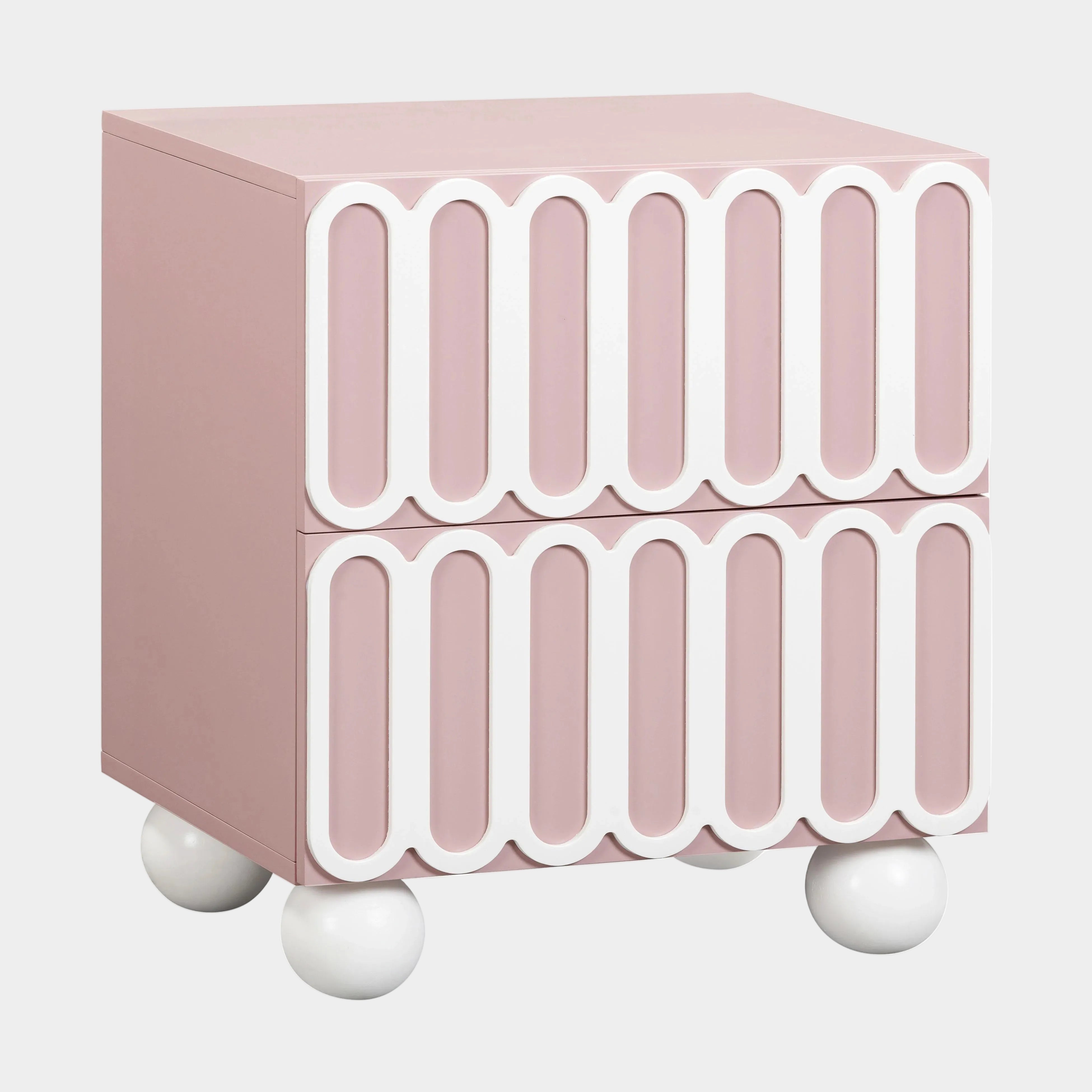 Tori 23" Motif 2-Drawer Nightstand
