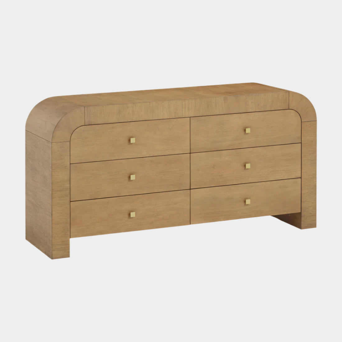 Hump 6 Drawer Dresser