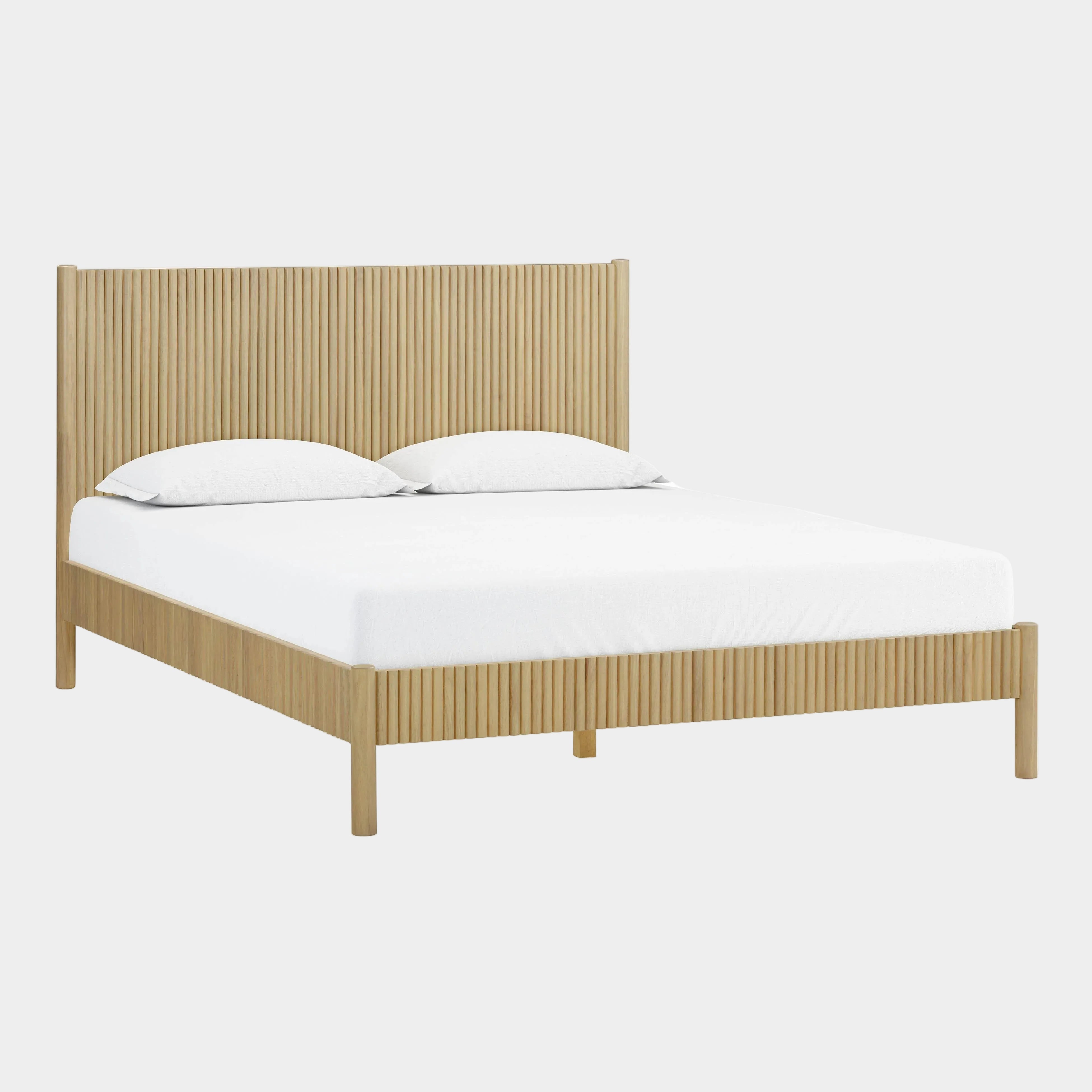 Tyla Natural Wood Bed